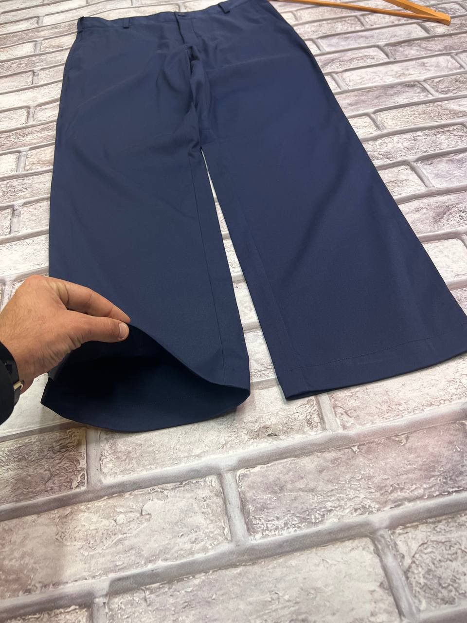 Nike × Vintage Nike Golf vintage black chino track pants Size US 33 - 5 Thumbnail
