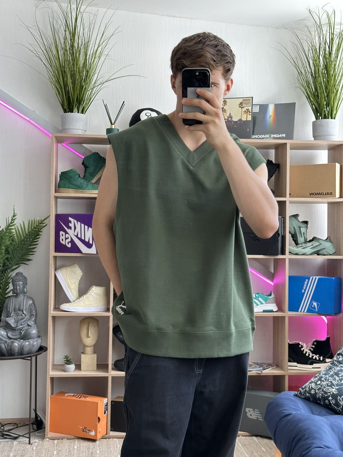 Puma Puma Tailored Vest Kombu Green Men XL Gilet Styled Size US XL / EU 56 / 4 - 2 Thumbnail