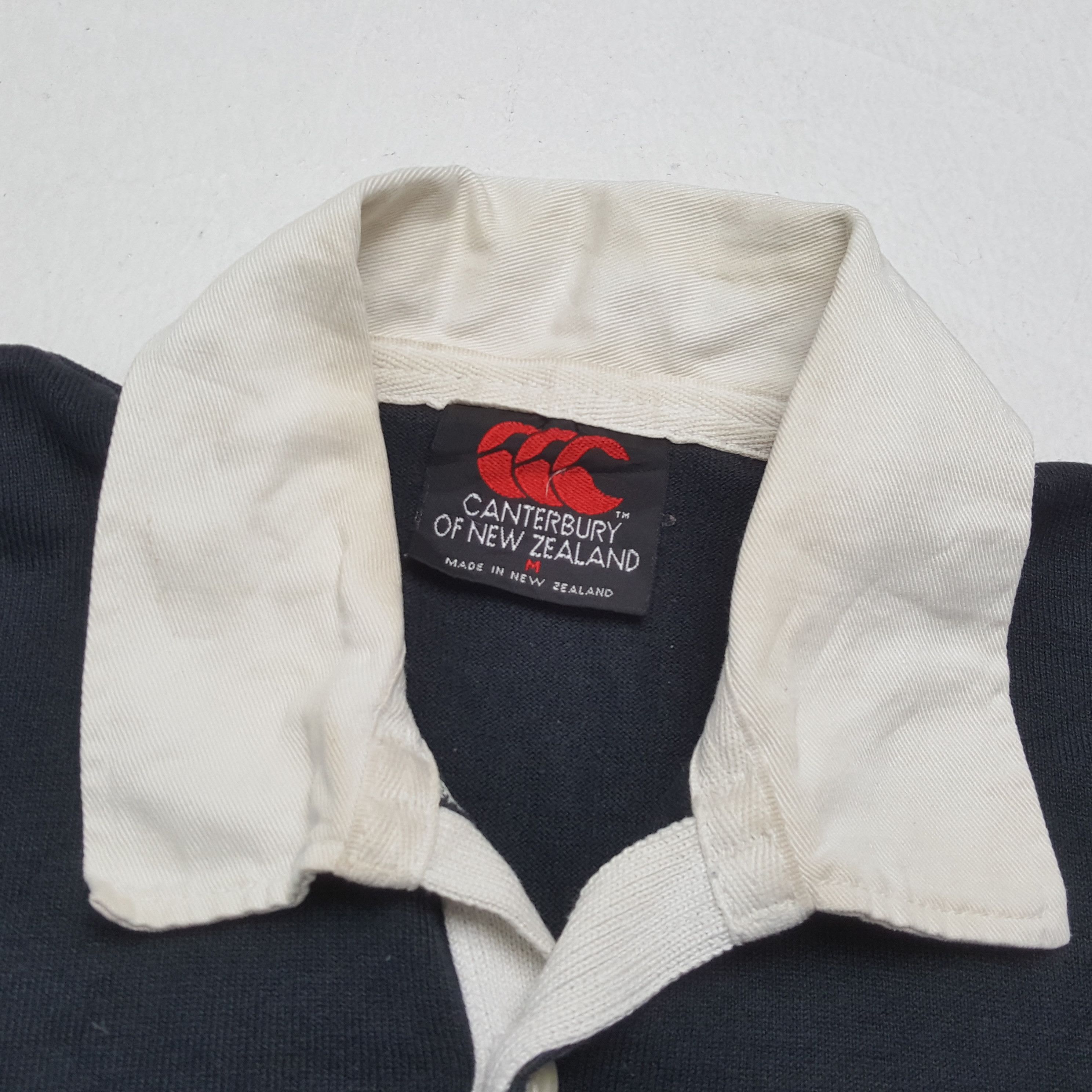 Canterbury of New Zealand × Vintage Vintage CANTERBURRY OF NEW ZEALAND Polos Rugby Jersey Style Size US M / EU 48-50 / 2 - 7 Thumbnail