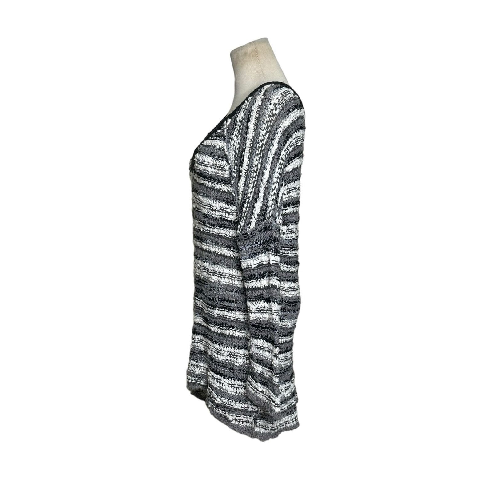 Free People Free People striped v neck oversize sweater size XS Size XS / US 0-2 / IT 36-38 - 8 Thumbnail