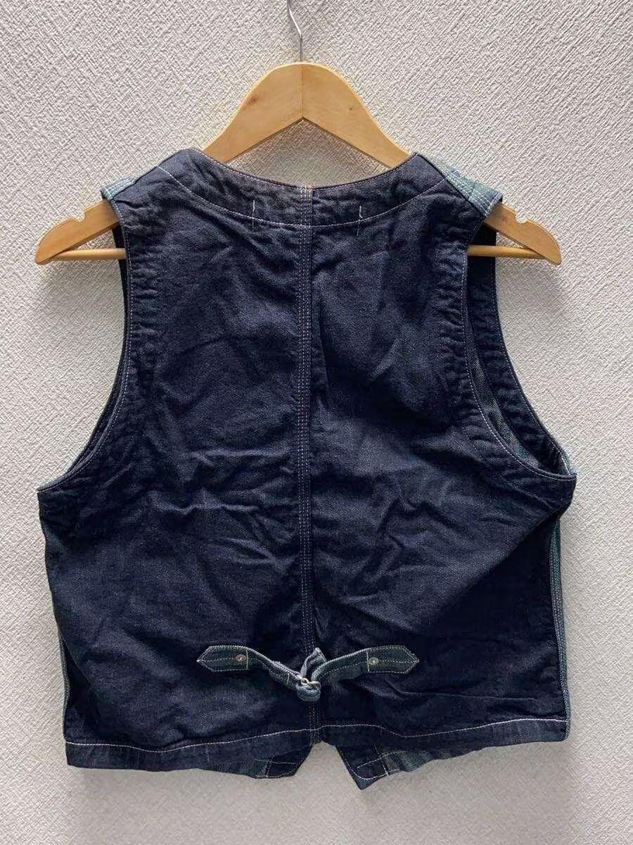 Comme des Garcons Striped Denim Vest Size US S / EU 44-46 / 1 - 2 Thumbnail