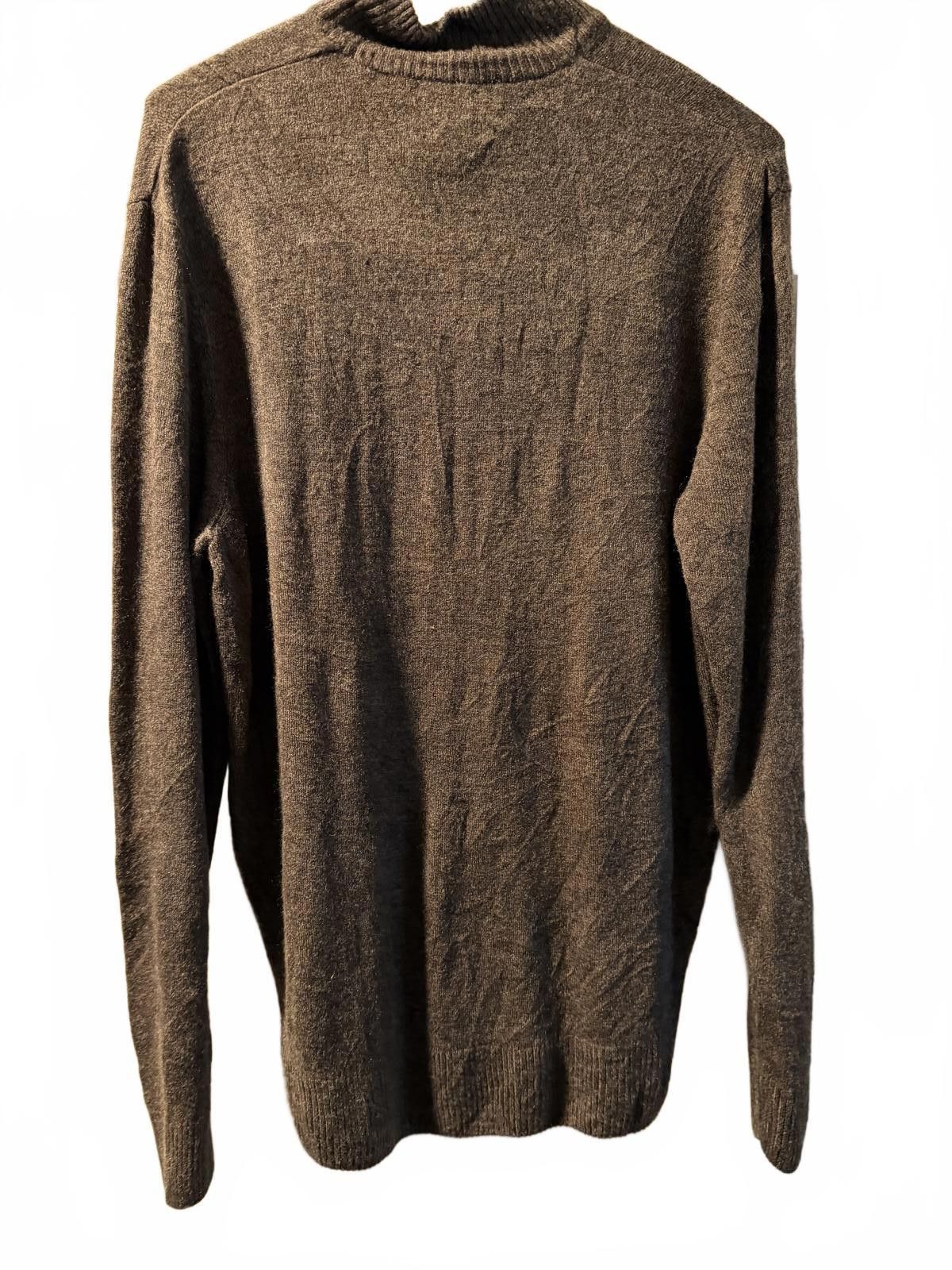 Other Geoffrey Beene Men's Brown Half-Zip Sweater Size L Size US L / EU 52-54 / 3 - 5 Thumbnail