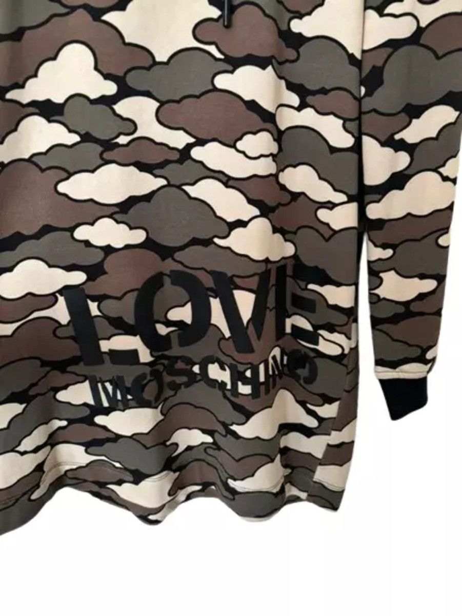 Love Moschino Love Moschino Warm Hoody Camoflouge Size M / US 6-8 / IT 42-44 - 6 Thumbnail