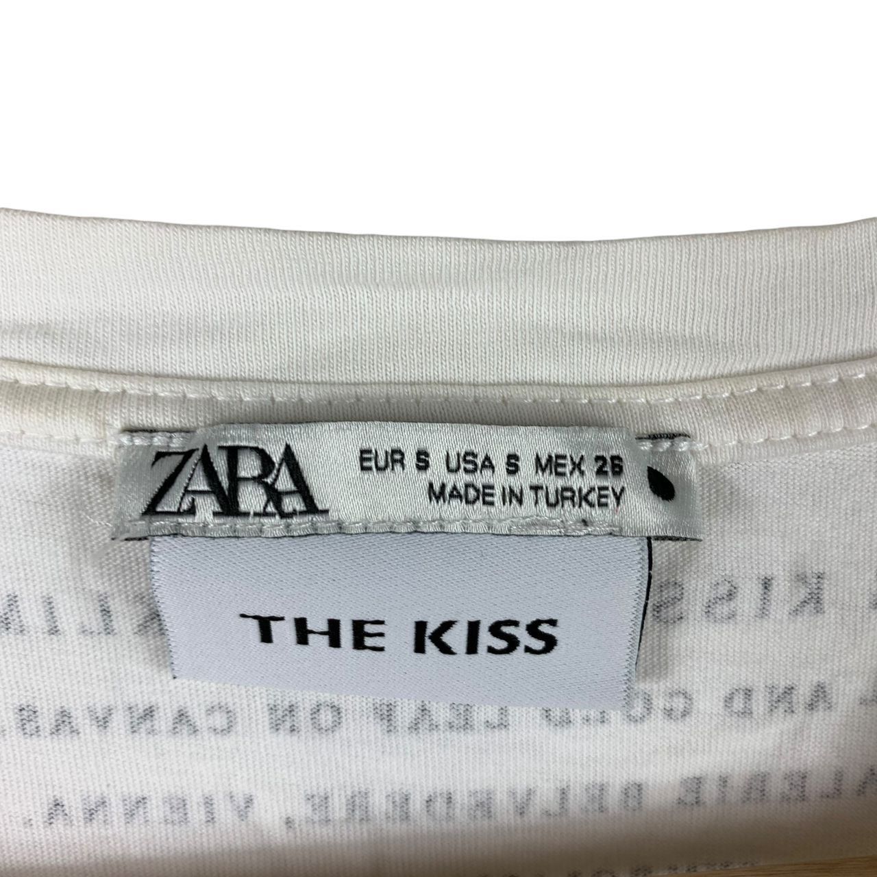 Vintage × Zara ZARA X THE KISS by gustav klimt art printed tee Size US M / EU 48-50 / 2 - 3 Thumbnail