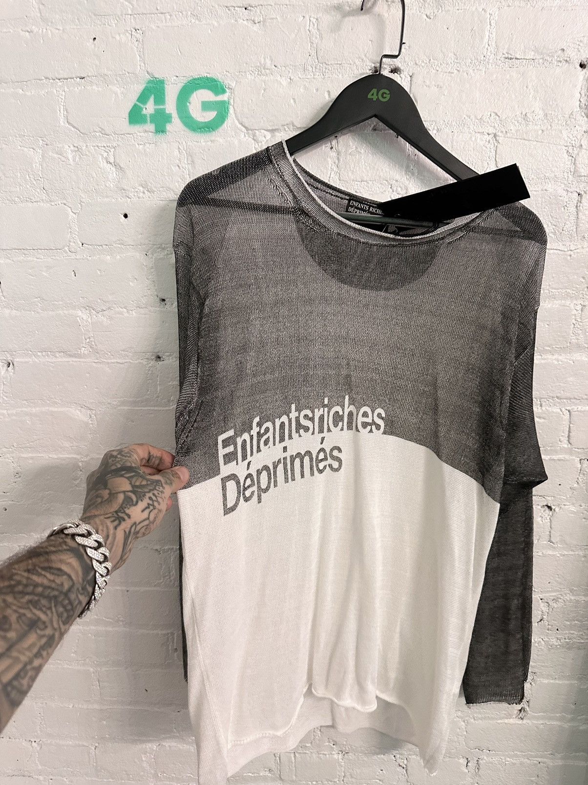 Enfants Riches Deprimes ERD Early ERD Runway Campaign 2 Tone Shirt M-XL Size US M / EU 48-50 / 2 - 3 Thumbnail