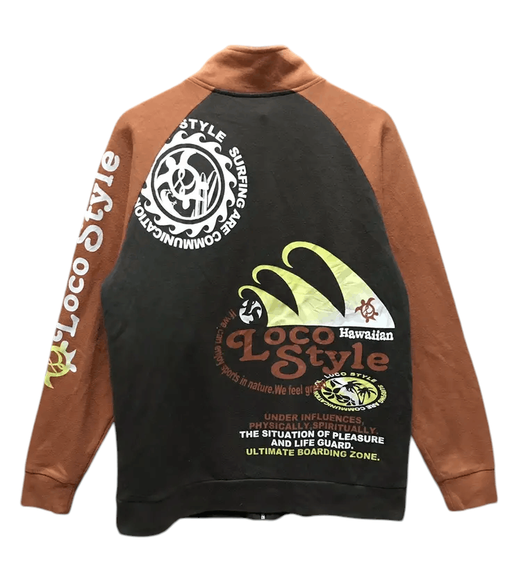 Vintage Vintage Loco Style Hawaiian Surf Sweatshirts Size US L / EU 52-54 / 3 - 3 Thumbnail