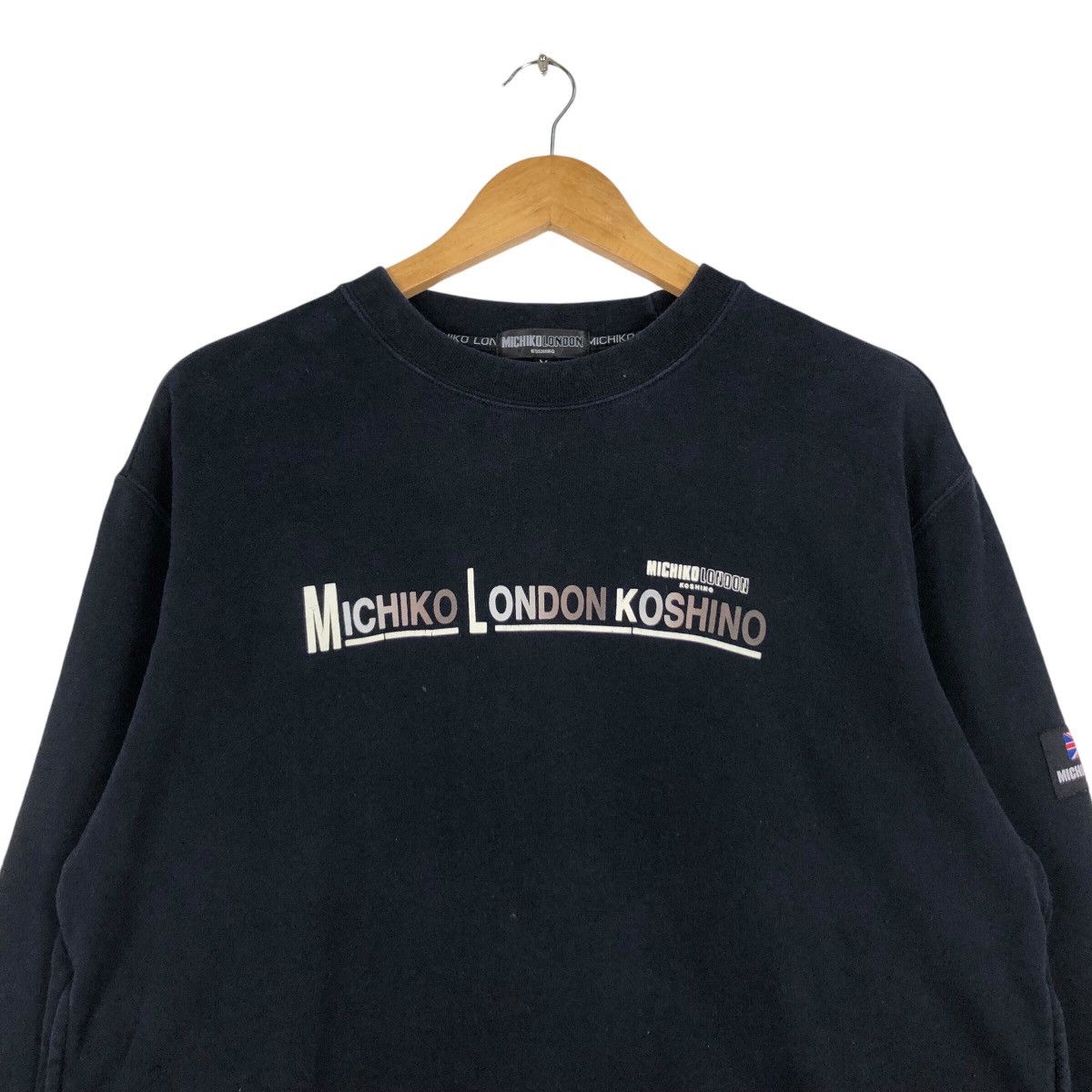 Japanese Brand × Michiko Koshino London × Vintage Michiko London Koshino Vintage Sweatshirt 90s Wear Medium Size US M / EU 48-50 / 2 - 2 Thumbnail