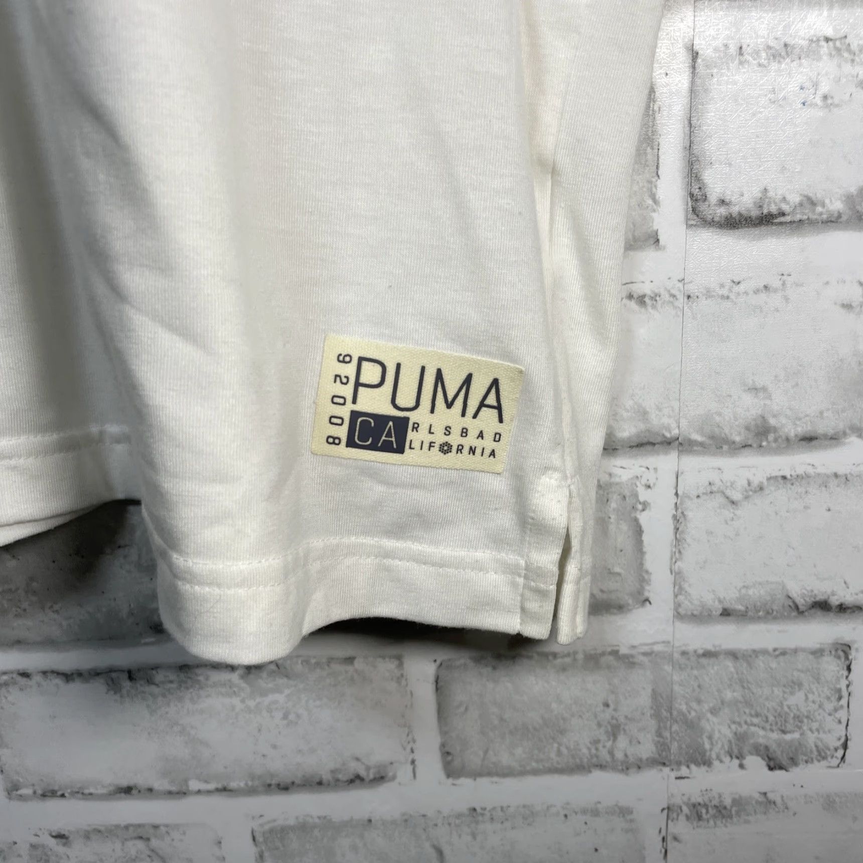 Puma PUMA Shirt Golf Short Sleeve Quarter Button Men XL White Mens Size US XL / EU 56 / 4 - 4 Thumbnail