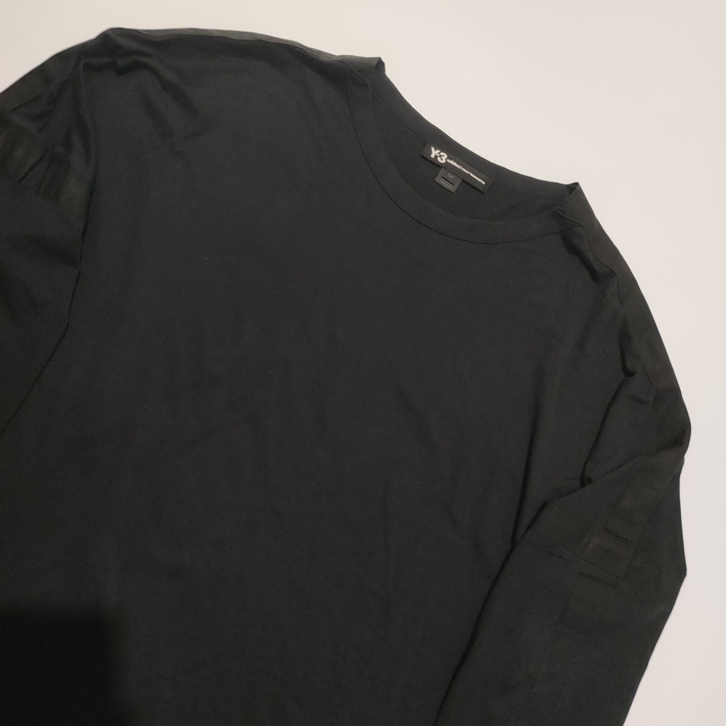 Yohji Yamamoto Yohji Yamamoto Y-3 Long Sleeve Tee Size US L / EU 52-54 / 3 - 6 Thumbnail
