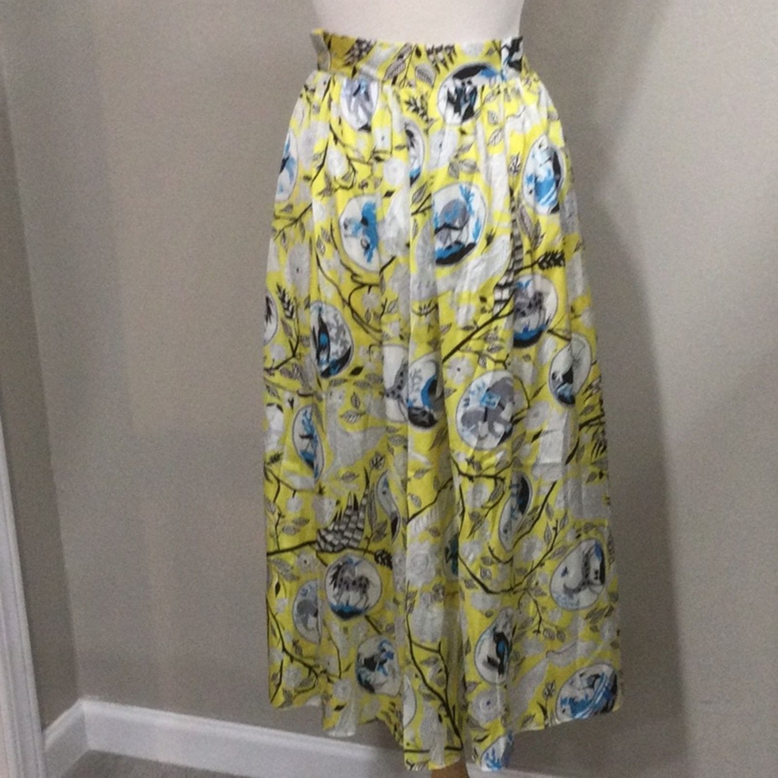 Other ASOS Curve Exclusive Side Zip Ankle Length Skirt 14 NWT Size 36" / US 14 / IT 50 - 9 Thumbnail