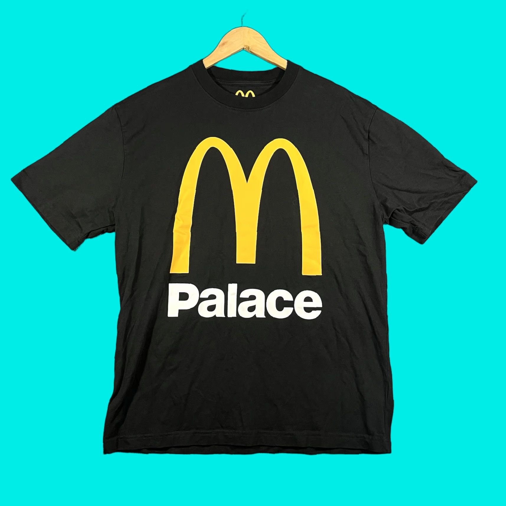 Palace Palace McDonald Tee Black Sz XL | Grailed