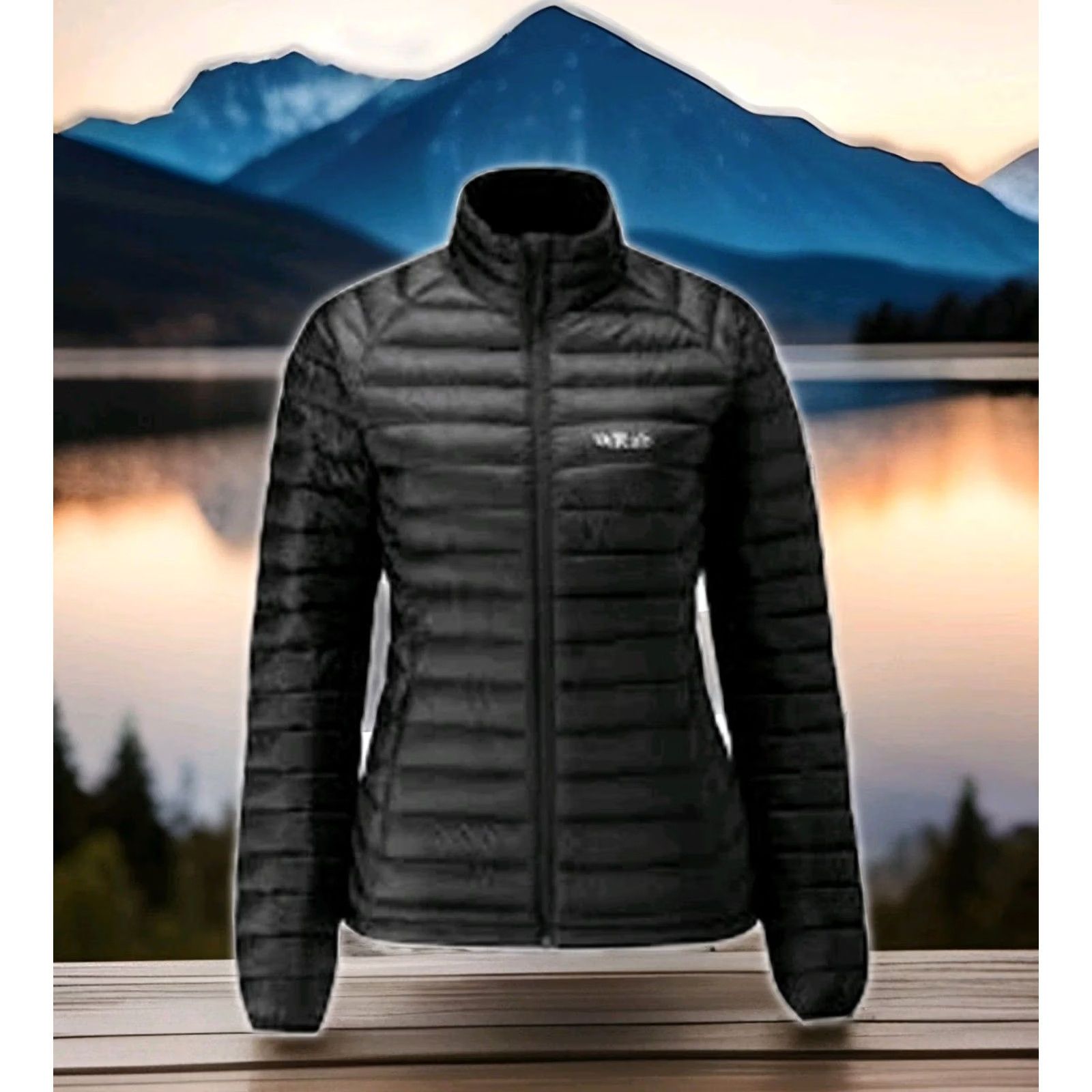 Rab Nike Rab Pertex Microlight Down Jacket Womens XS Black Puffer Ski Jacket Womens XS Black Rab Microlight Alpine Jacket Size XS / US 0-2 / IT 36-38 - 2 Thumbnail