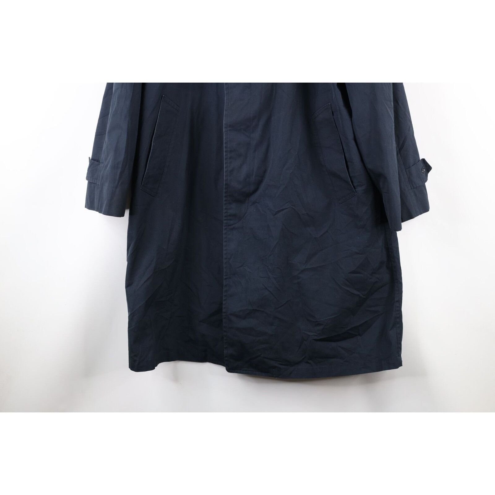 Vintage Vintage 70s Streetwear Faded Trench Coat Rain Jacket 42R Size US XXL / EU 58 / 5 - 4 Thumbnail