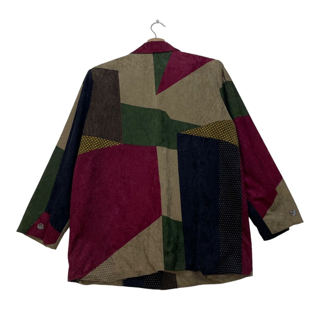 Homespun Knitwear × Japanese Brand Japanese Brand Fashion Elegance Patchwork Style Size M / US 6-8 / IT 42-44 - 2 Thumbnail