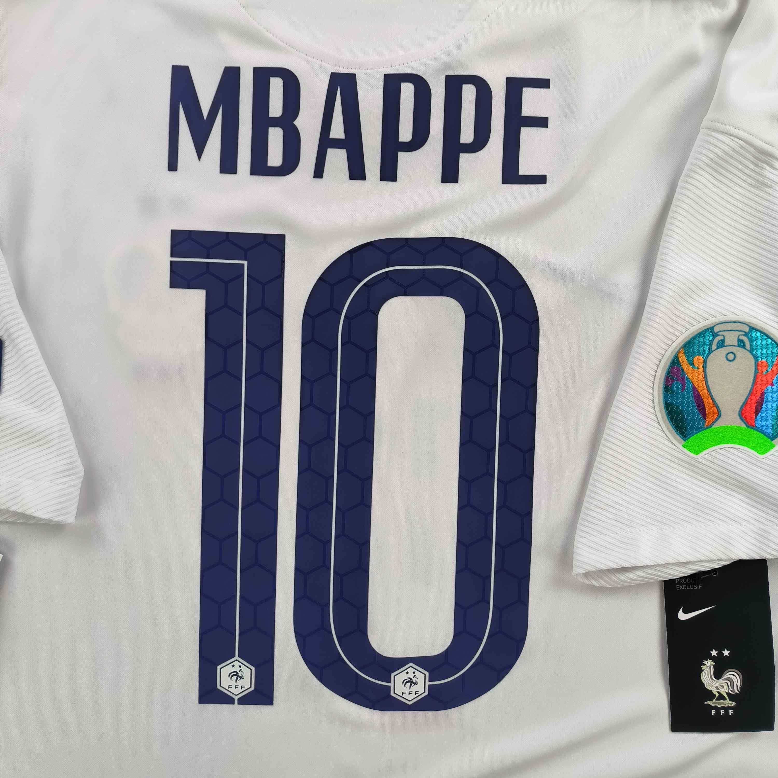 Nike NEW France 2020-22 Nike away Mbappe football jersey size XXL Size US XXL / EU 58 / 5 - 11 Thumbnail