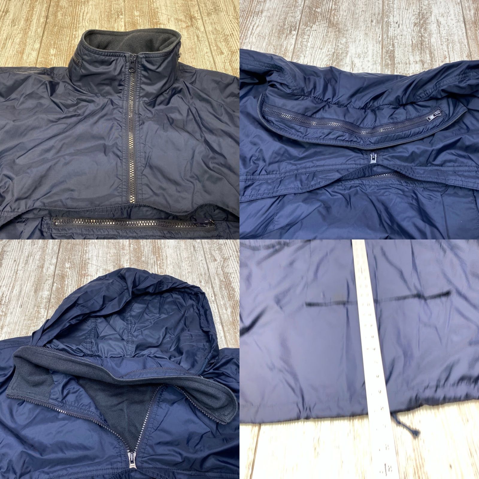 KangaROOS VINTAGE Acuity Pullover Windbreaker Jacket Men's Large Blue Kangaroo Pocket Hiking Size US L / EU 52-54 / 3 - 8 Thumbnail