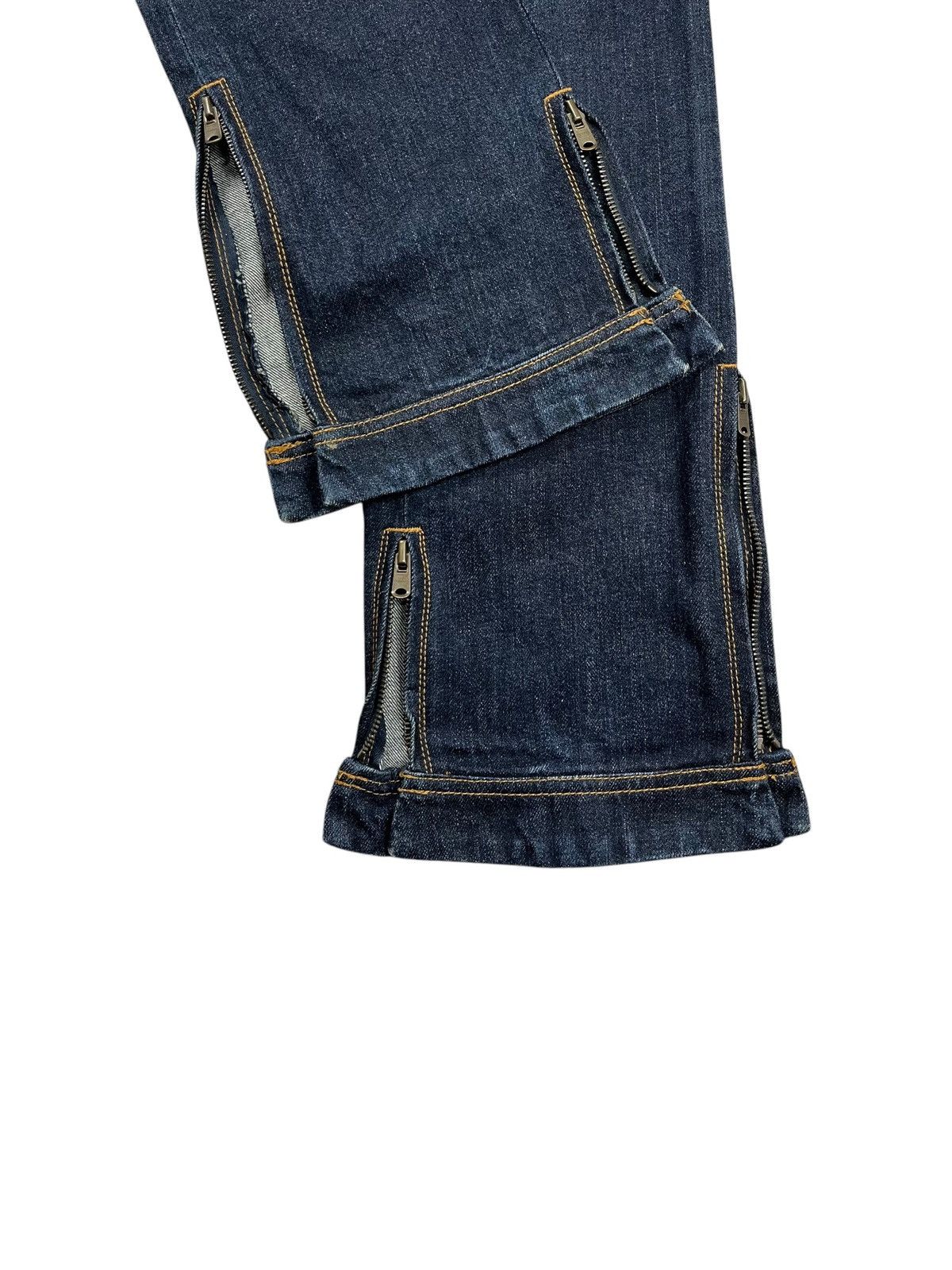 If Six Was Nine 2000s Rico - Riri Zips Hedi Slimane Style Denim Size US 29 - 8 Thumbnail