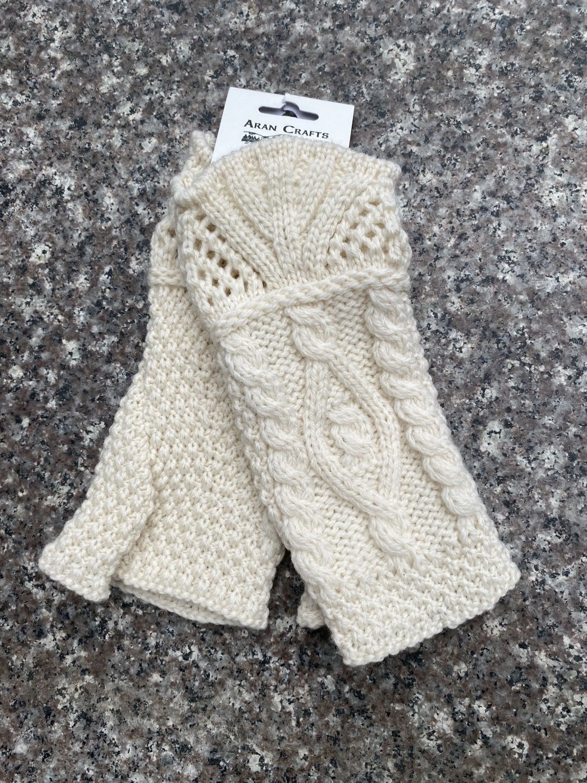 Other Aran fingerless gloves Size ONE SIZE - 1 Thumbnail