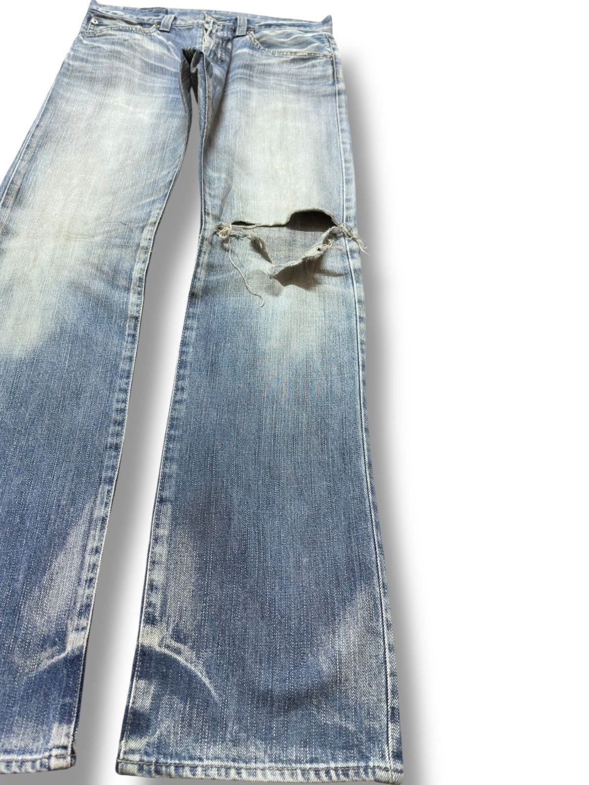 Takeo Kikuchi Vintage Takeo Kikuchi Faded Grunge Distressed Denim Size US 30 / EU 46 - 4 Thumbnail