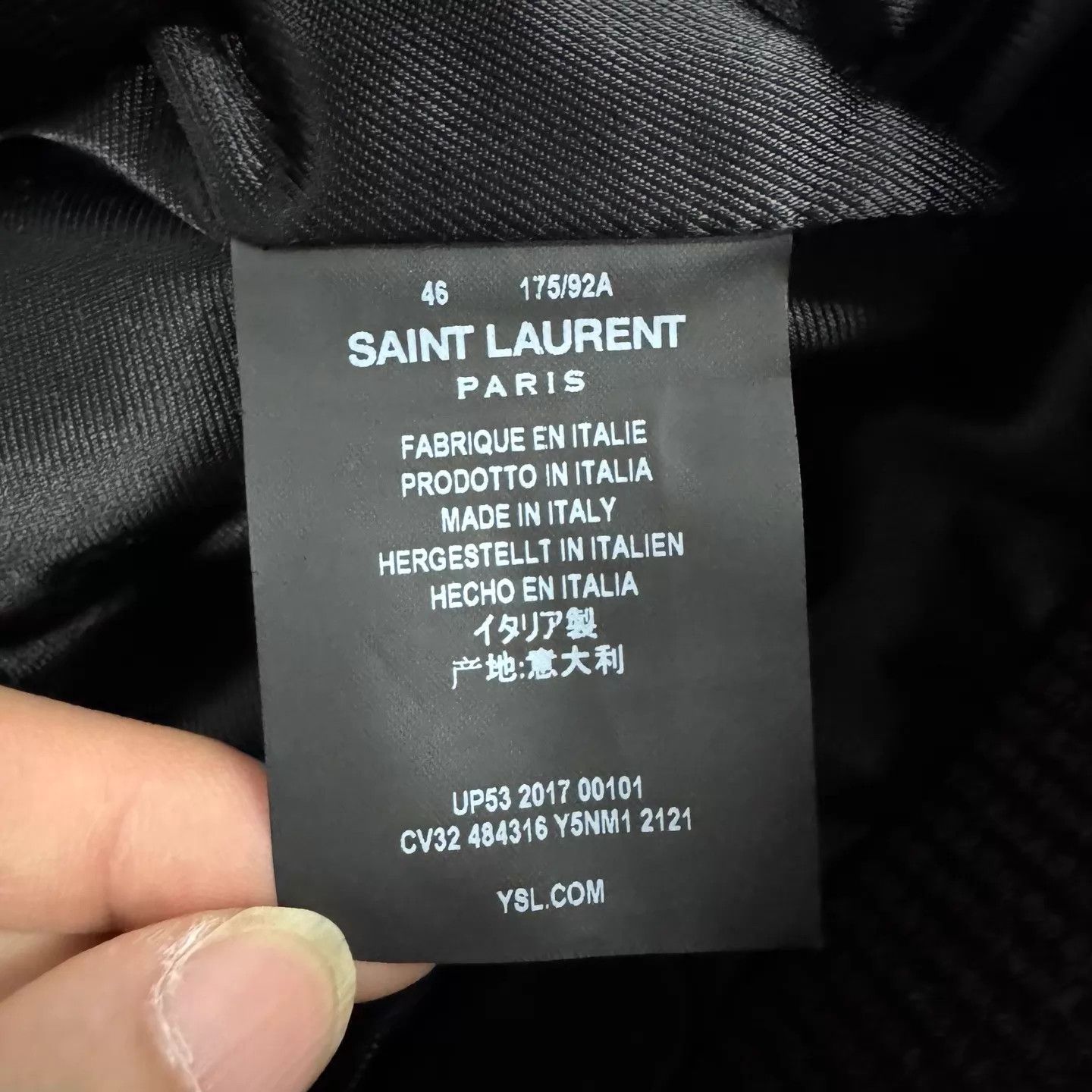 Saint Laurent Paris SLP Caramel Suede Men's Short Jacket 46 Size US S / EU 44-46 / 1 - 6 Thumbnail