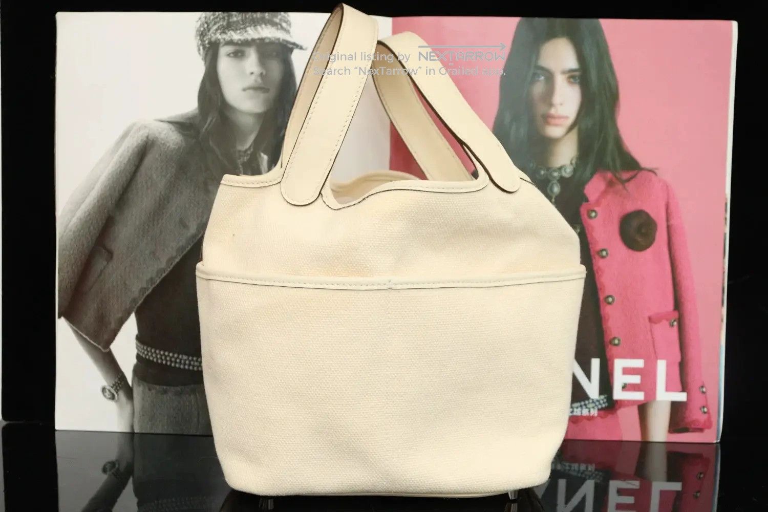 Hermes Hermès Picotin Lock 18 Cargo Cream White 18cm Size ONE SIZE - 5 Thumbnail