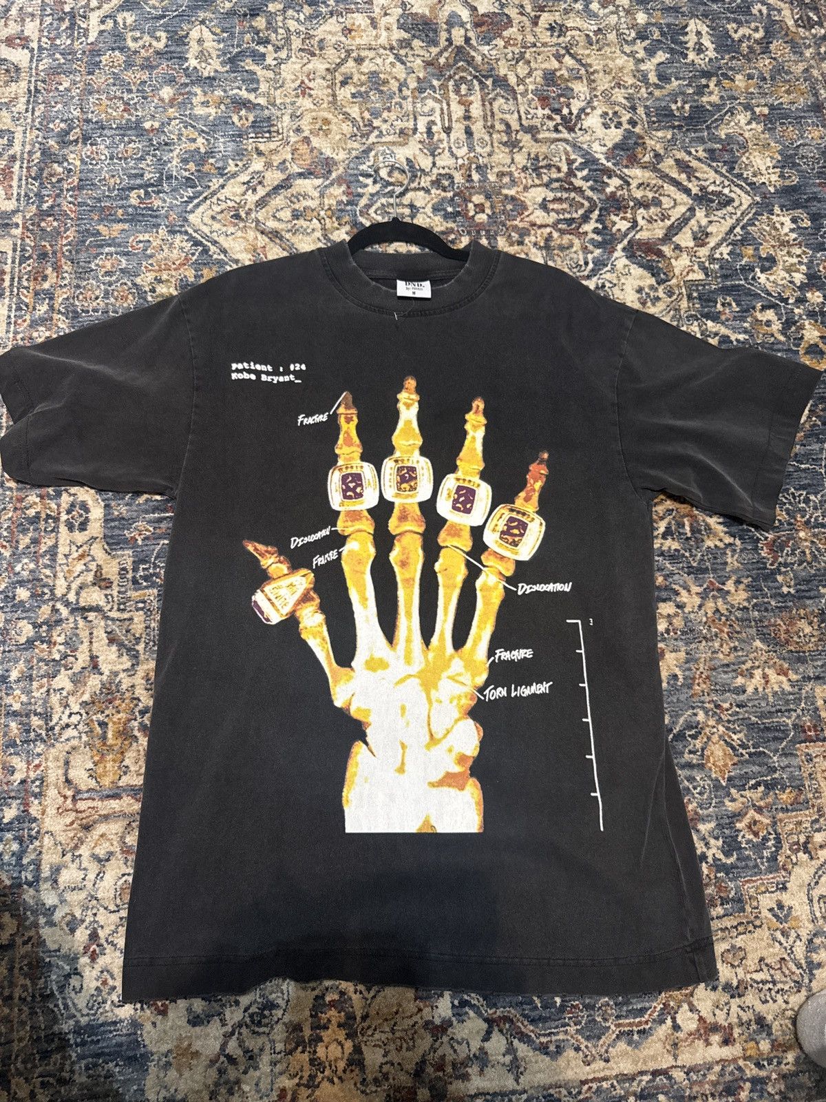 Do Not Disturb DND Kobe 5 rings Tee Size US M / EU 48-50 / 2 - 1 Thumbnail