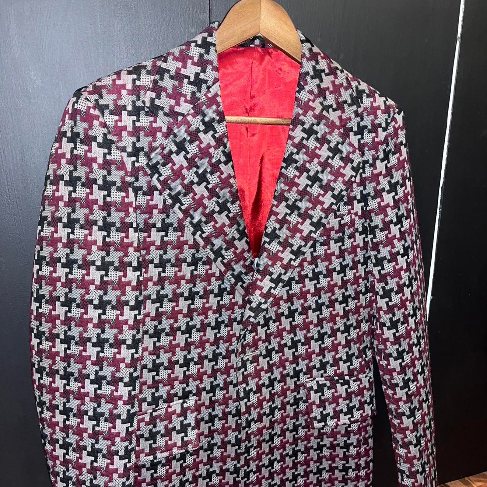Other 70s Vintage Men's Sport Coat Blazer Suit Jacket 36R Size 36R - 2 Thumbnail