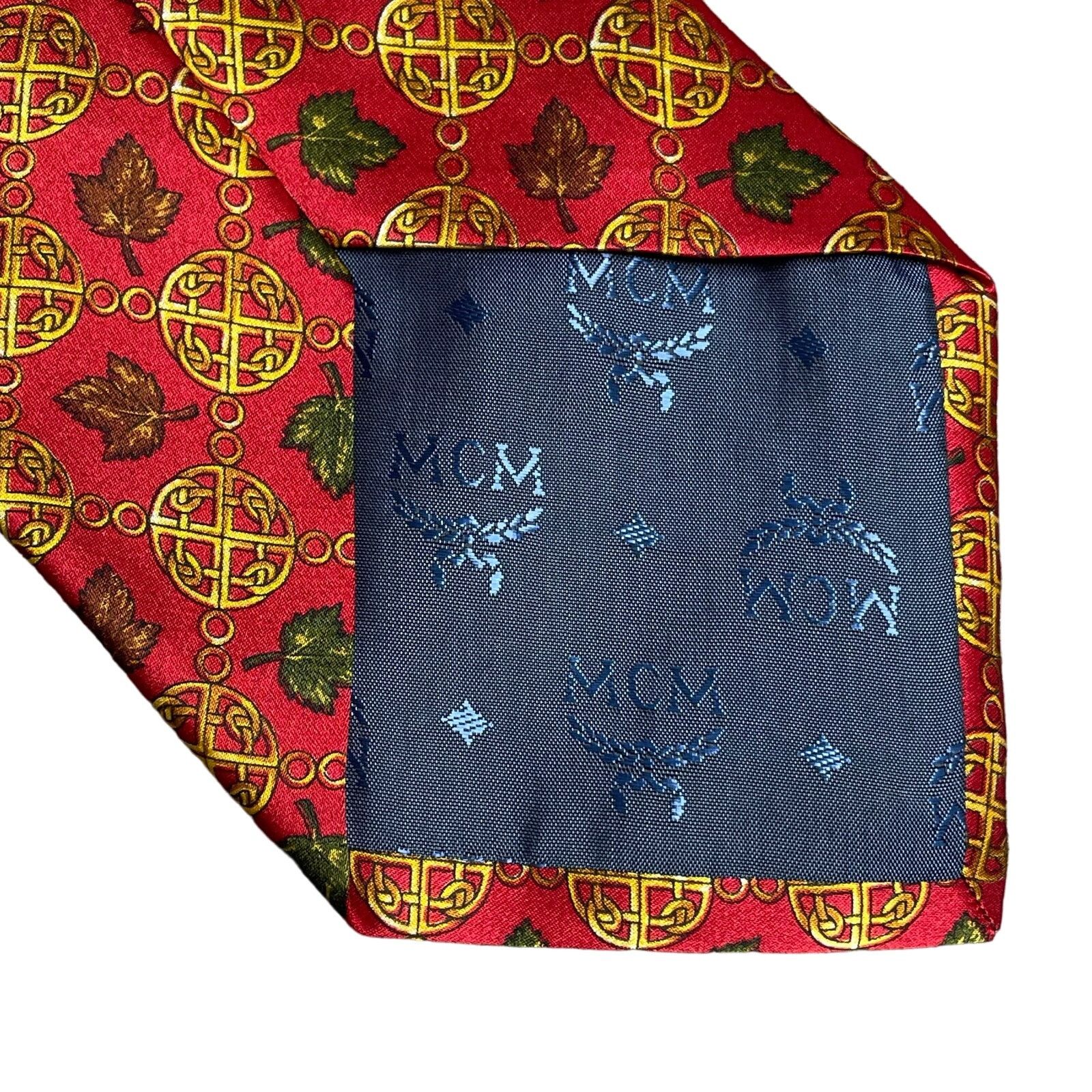 MCM MCM Silk Tie Made in Italy Size ONE SIZE - 3 Thumbnail