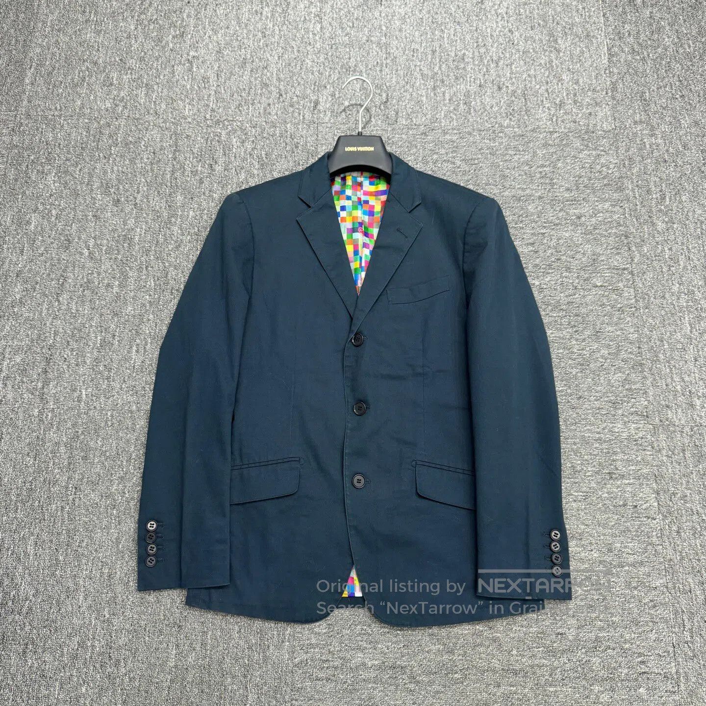 uniform experiment Uniform Experiment size1 Colorful checkered mosaic suit jac Size 44R - 1 Thumbnail