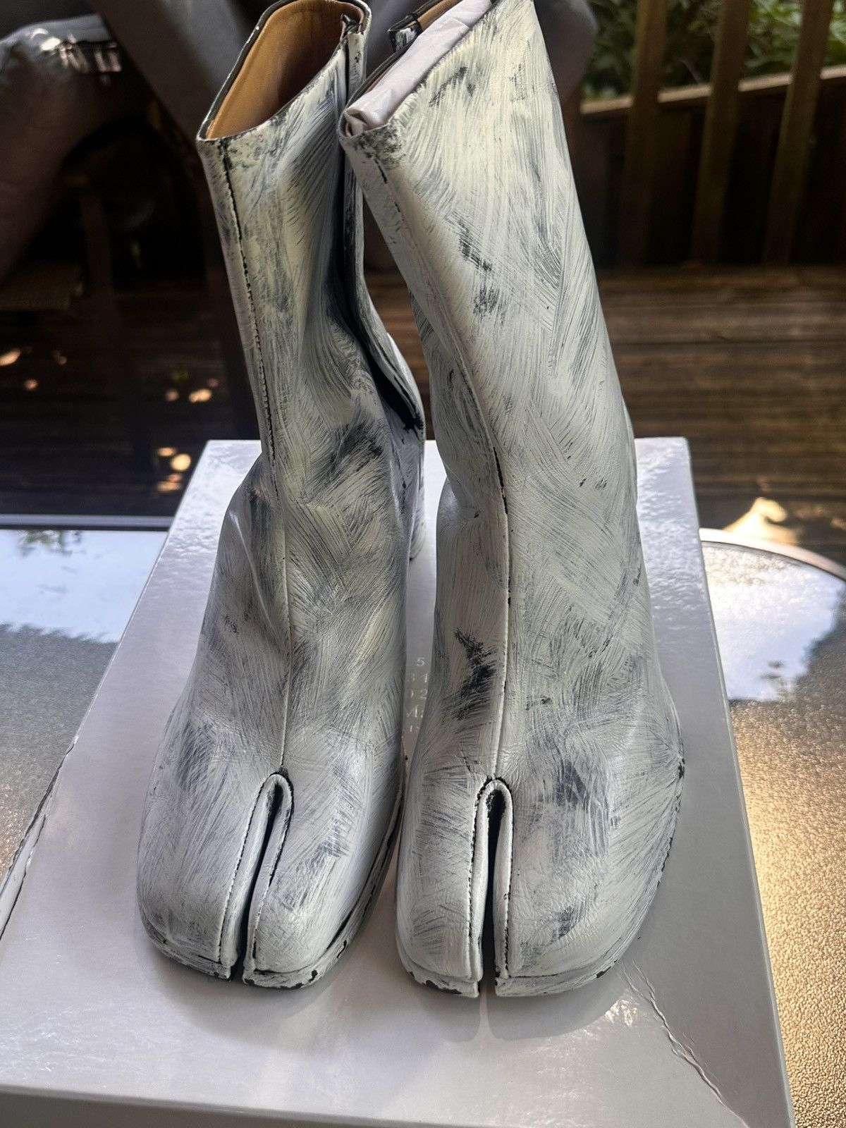 Maison Margiela Tabi Bianchetto Boots Size US 12 / IT 42 - 4 Thumbnail