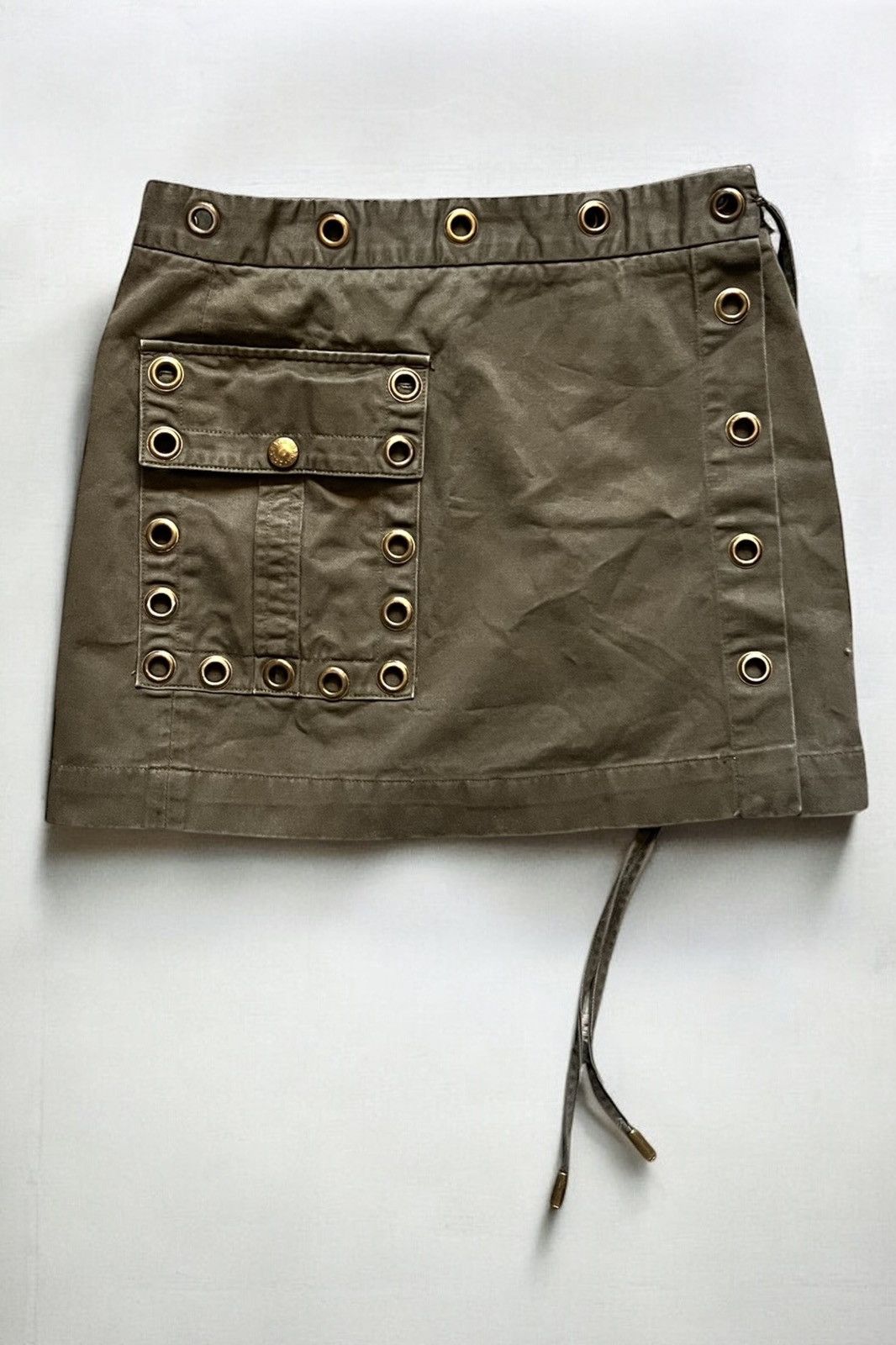 Dolce & Gabbana Dolce & Gabbana Grommet Cargo Skirt Size 26" / US 2 / IT 38 - 2 Thumbnail