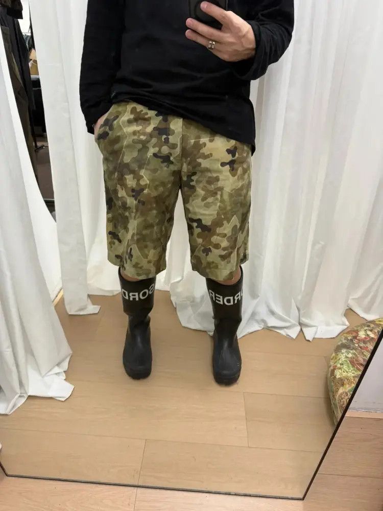 Dries Van Noten Dries Van Noten Camo Stripes Shorts-2507 Size US 30 / EU 46 - 6 Thumbnail