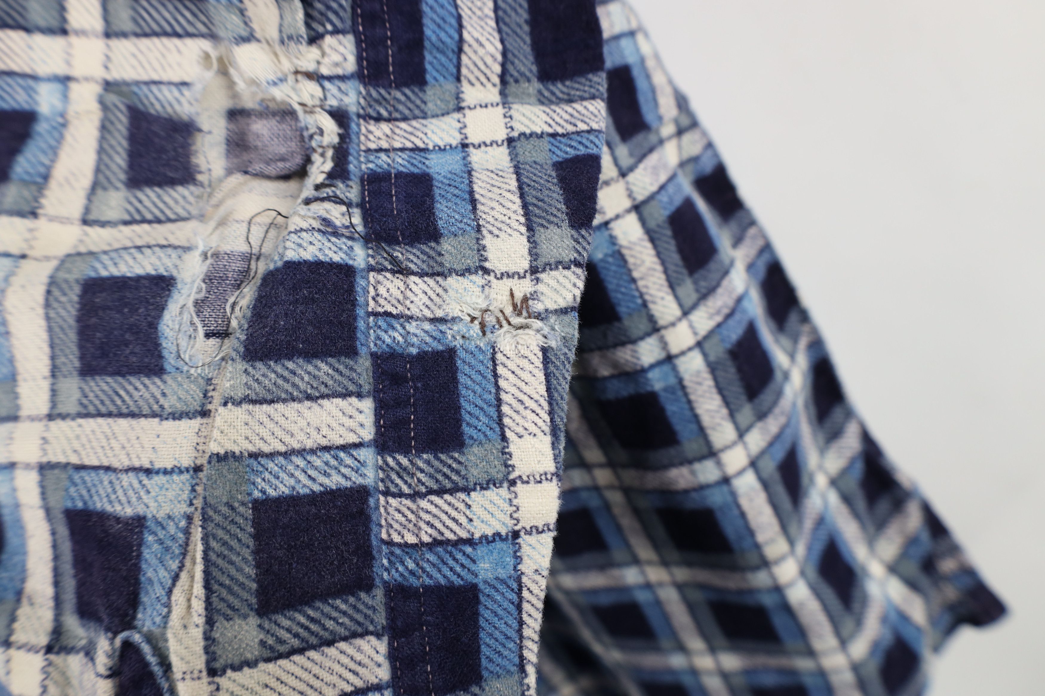 Vintage Vintage 60s 70s Streetwear Flannel Collared Button Shirt Size US M / EU 48-50 / 2 - 10 Thumbnail