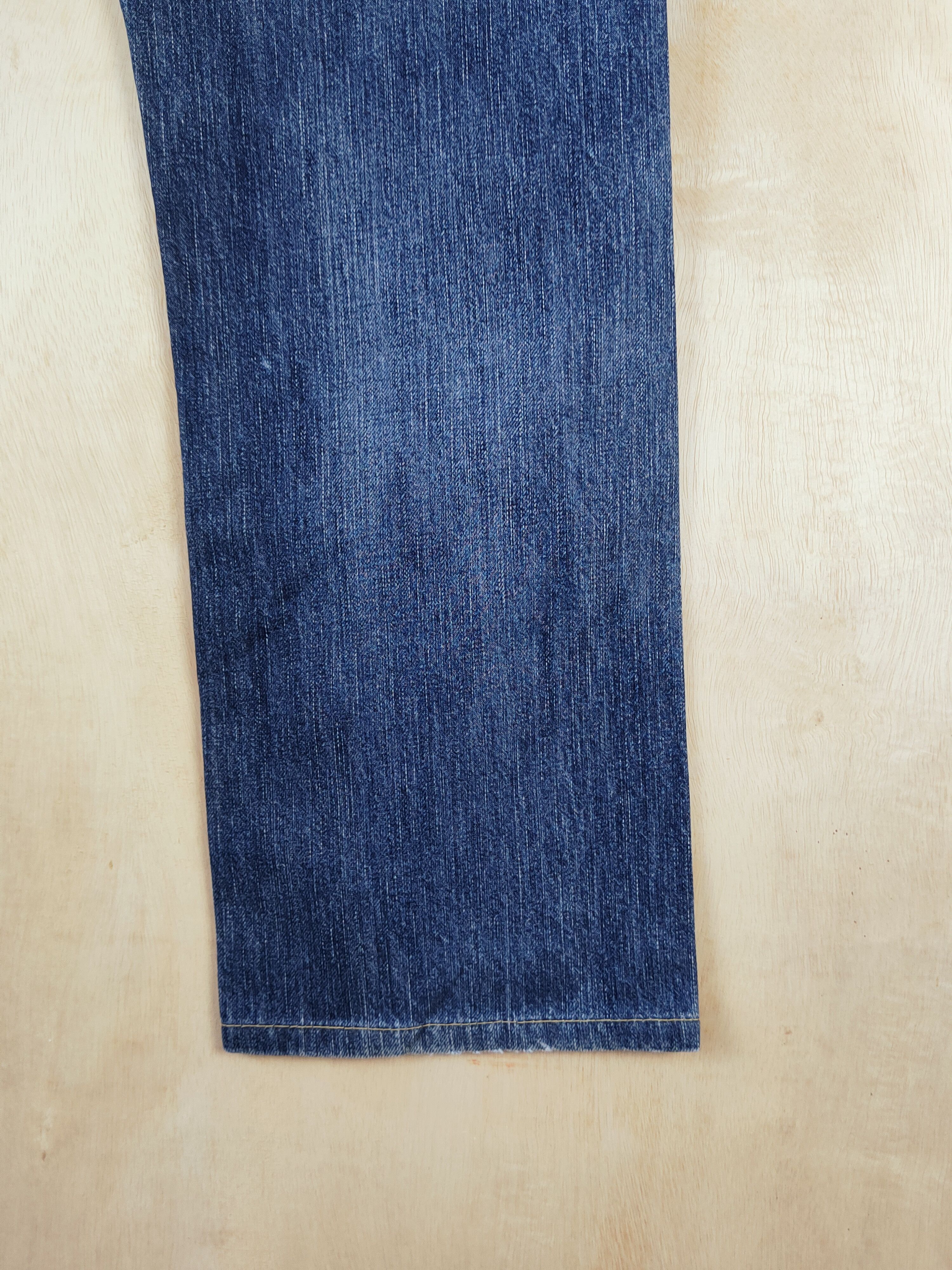 Japanese Brand Uniqlo Blue Distressed Ripped Jeans #S2648 Size US 34 / EU 50 - 12 Thumbnail