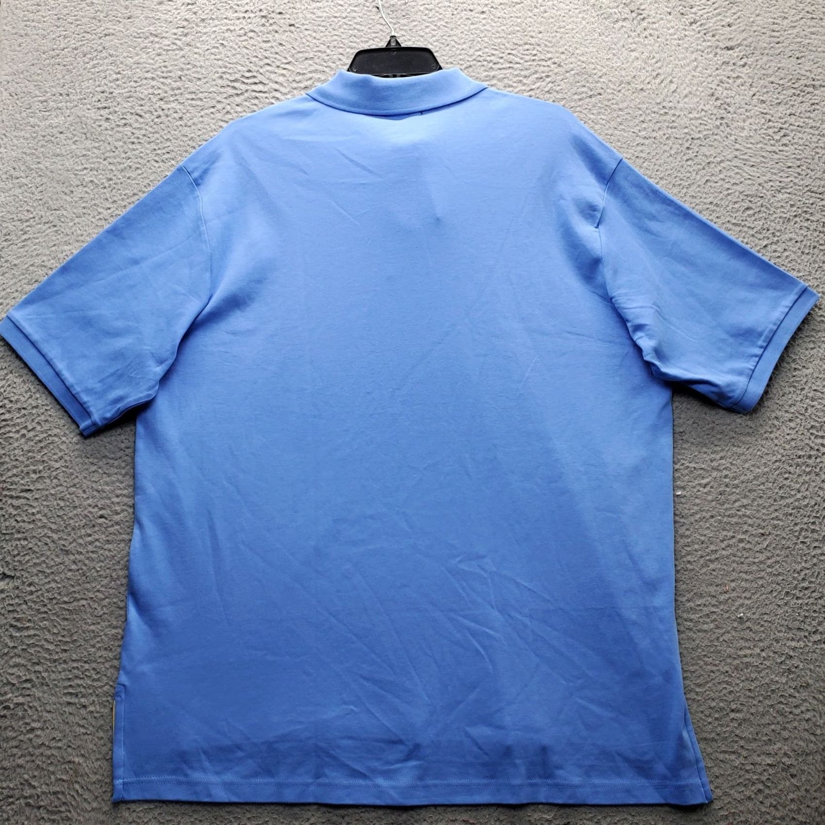Vintage US Polo Assn. Polo Shirt Men 2XL Blue Cotton Classic Fit High Low Slit Pony Logo Shirt Mens 2XL Blue Polo Size US XXL / EU 58 / 5 - 2 Thumbnail