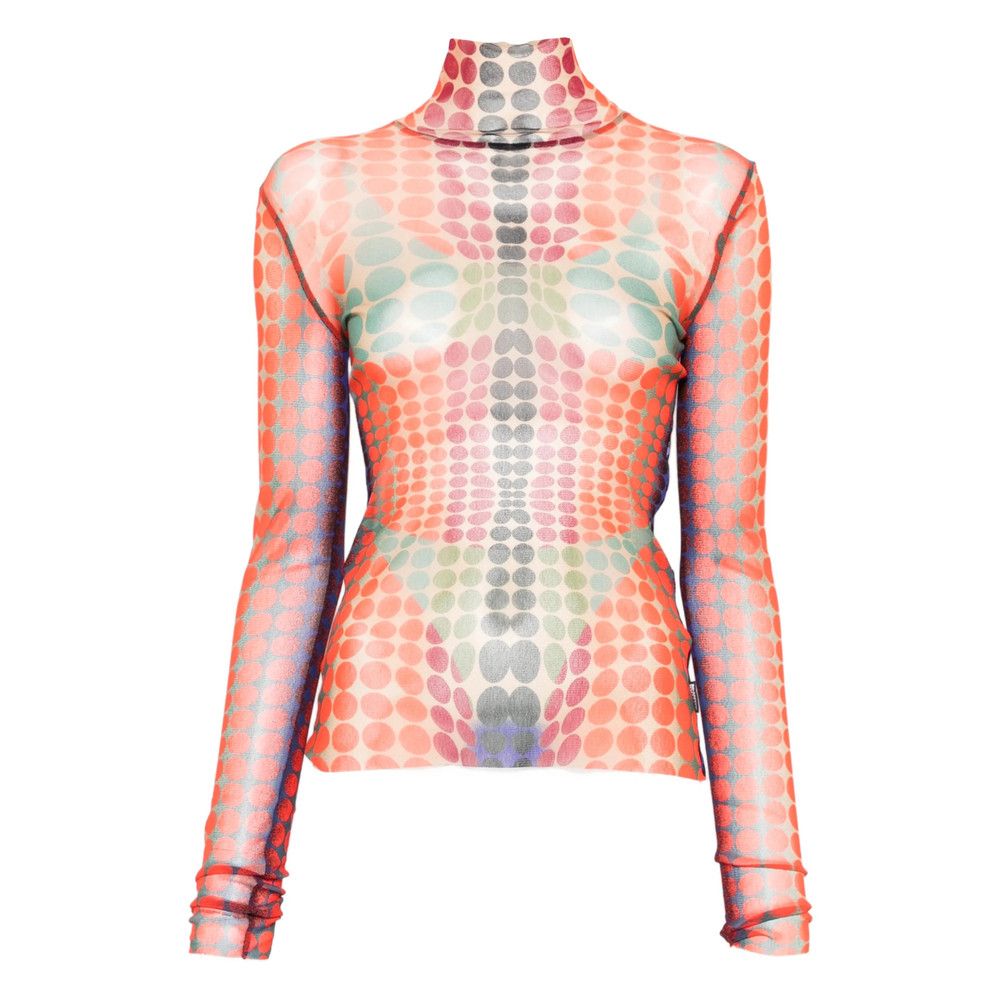 Jean Paul Gaultier ORANGE Tops - T-shirts & Jerseys