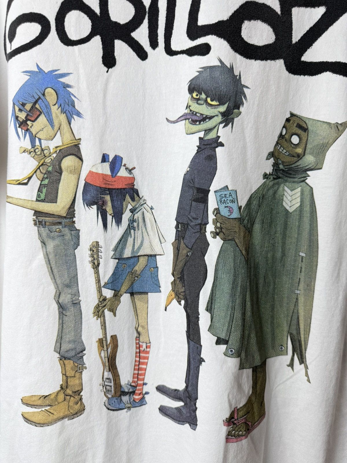 Band Tees Vintage Style Gorillaz Punk Band Rock T Shirt Size US S / EU 44-46 / 1 - 3 Thumbnail