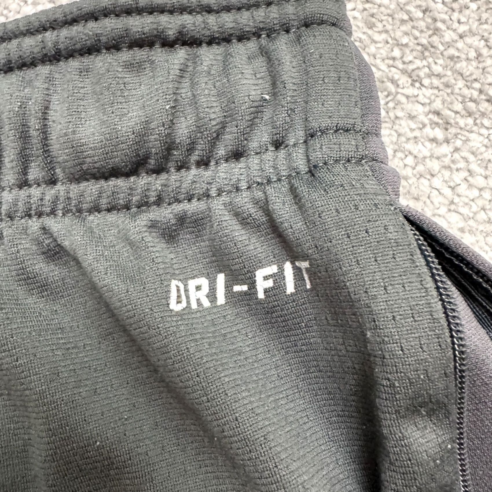 Nike Nike Dri-Fit Squad 14 Sideline Training Track Pants Mens Medium Black Ankle Zip Size US 31 - 4 Thumbnail