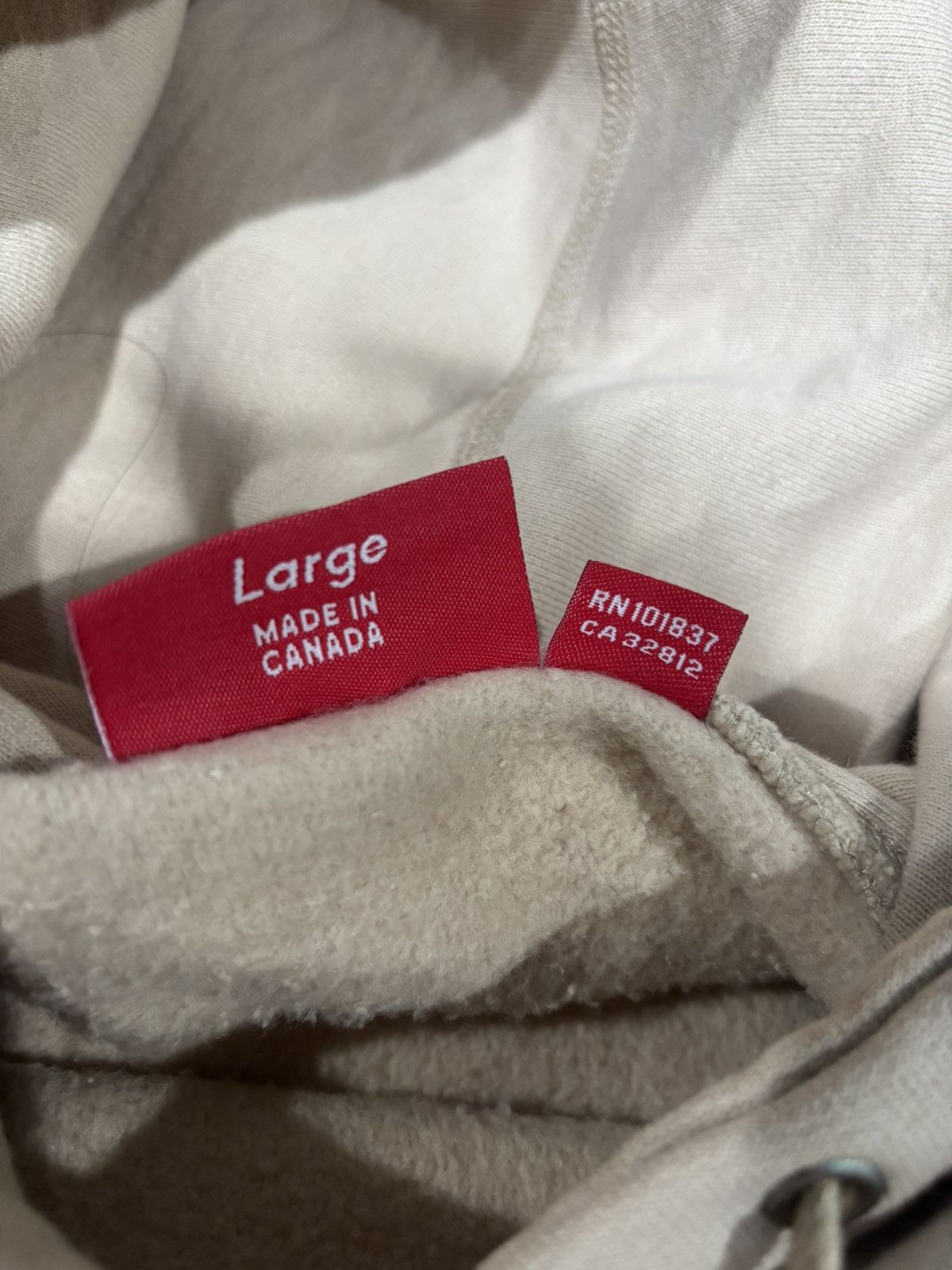 Supreme 2003 Supreme Stars Hoodie Cream Size US L / EU 52-54 / 3 - 4 Thumbnail