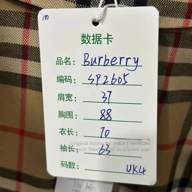 Burberry Burberry Plaid Long Sleeve Jacket for Men. Size US M / EU 48-50 / 2 - 8 Thumbnail