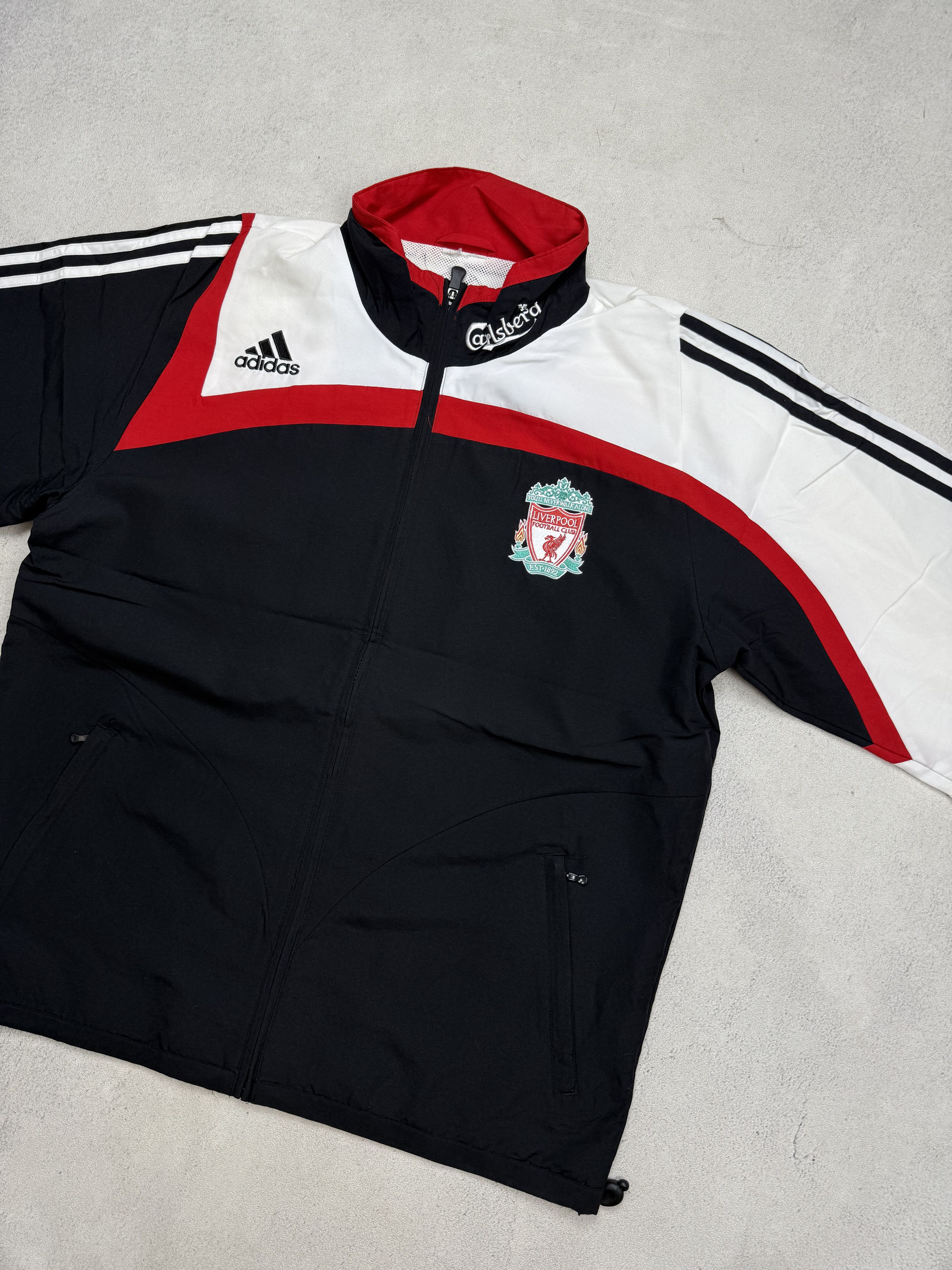 Adidas Vintage Adidas Liverpool 2007-08 Track Jacket Size US L / EU 52-54 / 3 - 5 Thumbnail