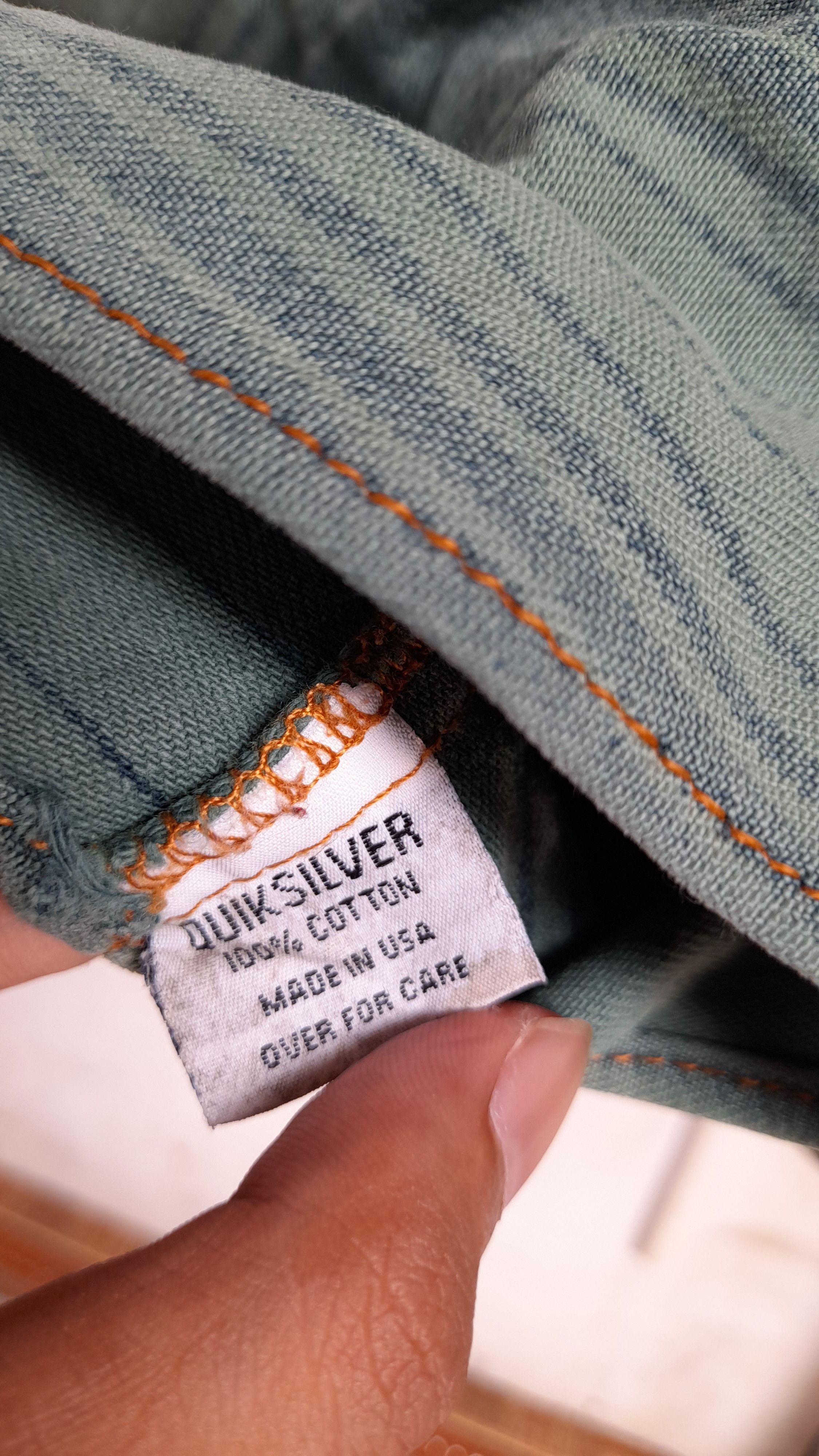 Quiksilver Vintage Quiksilver Saltwater Denim Buttons Up Size US XL / EU 56 / 4 - 8 Thumbnail