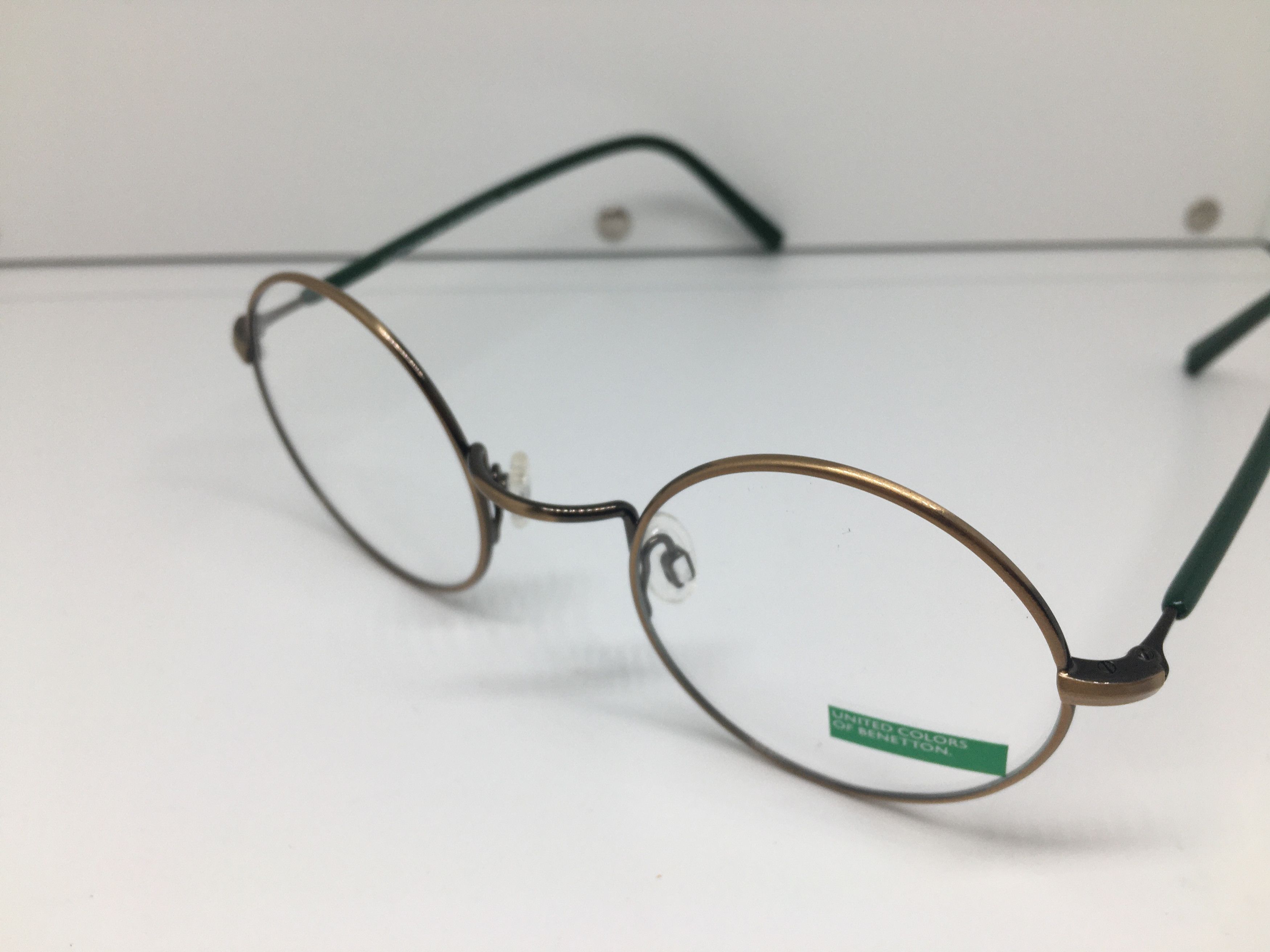 United Colors Of Benetton BENETTON BE41704 Brown Round Eyglasses Frame Size ONE SIZE - 4 Thumbnail