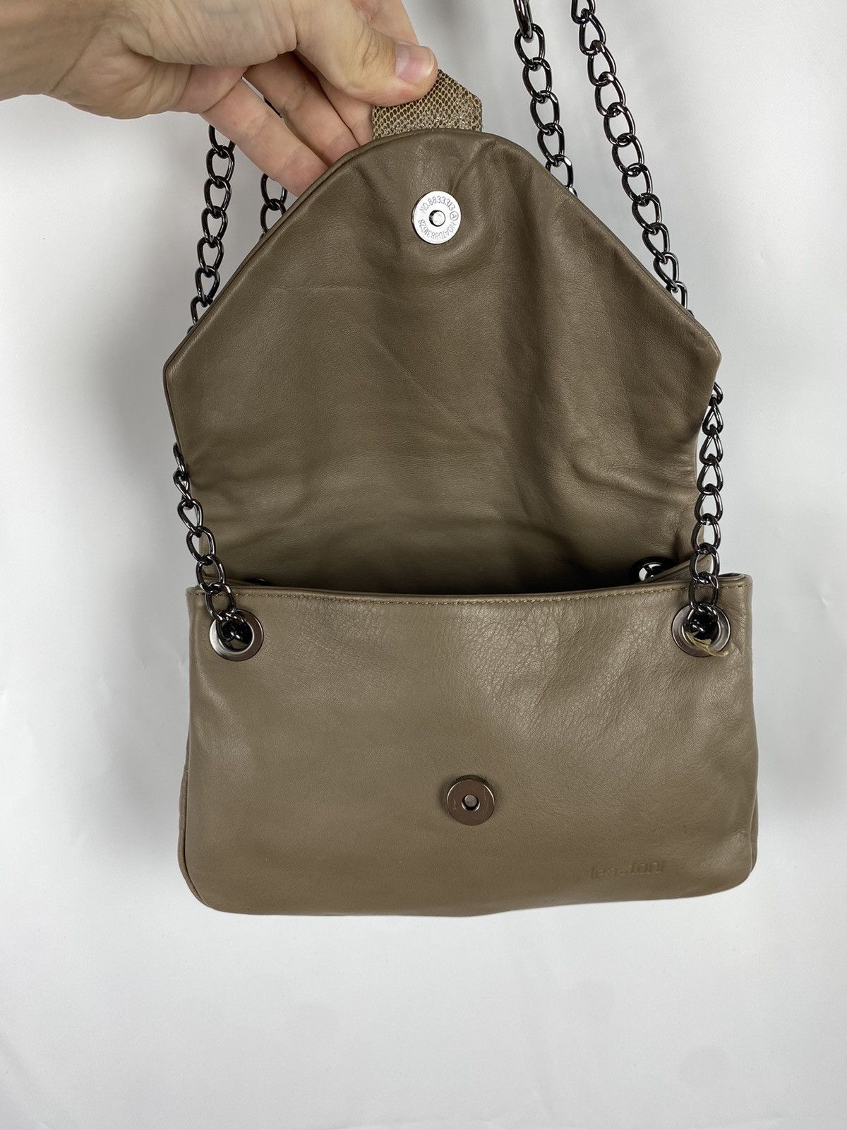 Other Lea Toni Genuine Leather Shoulder Bag Made In Italy Size ONE SIZE - 9 Thumbnail