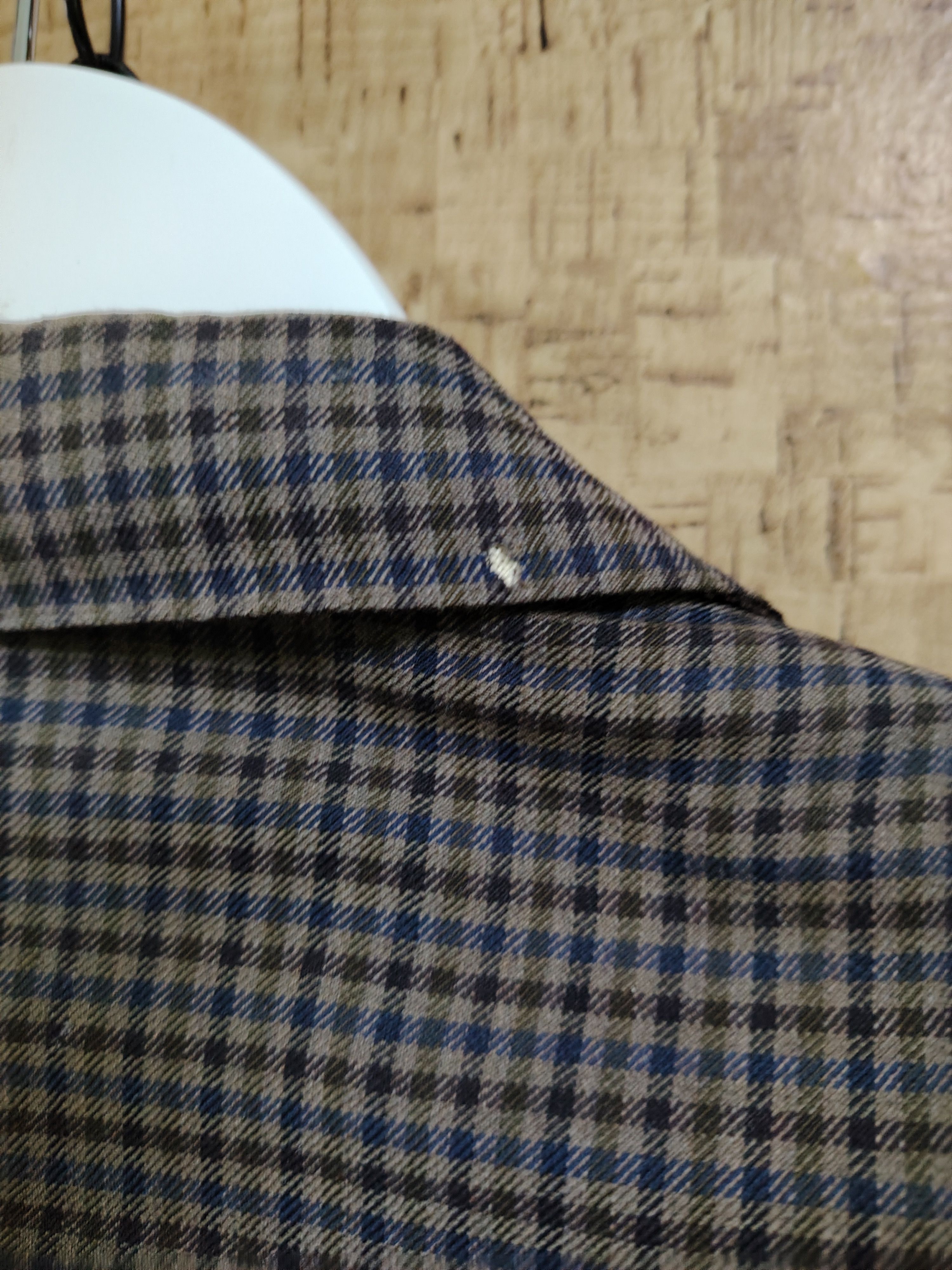 Alfred Dunhill Dunhill Wool Plaid Super 100's Fine Worsted Coat Blazer Size US M / EU 48-50 / 2 - 13 Thumbnail