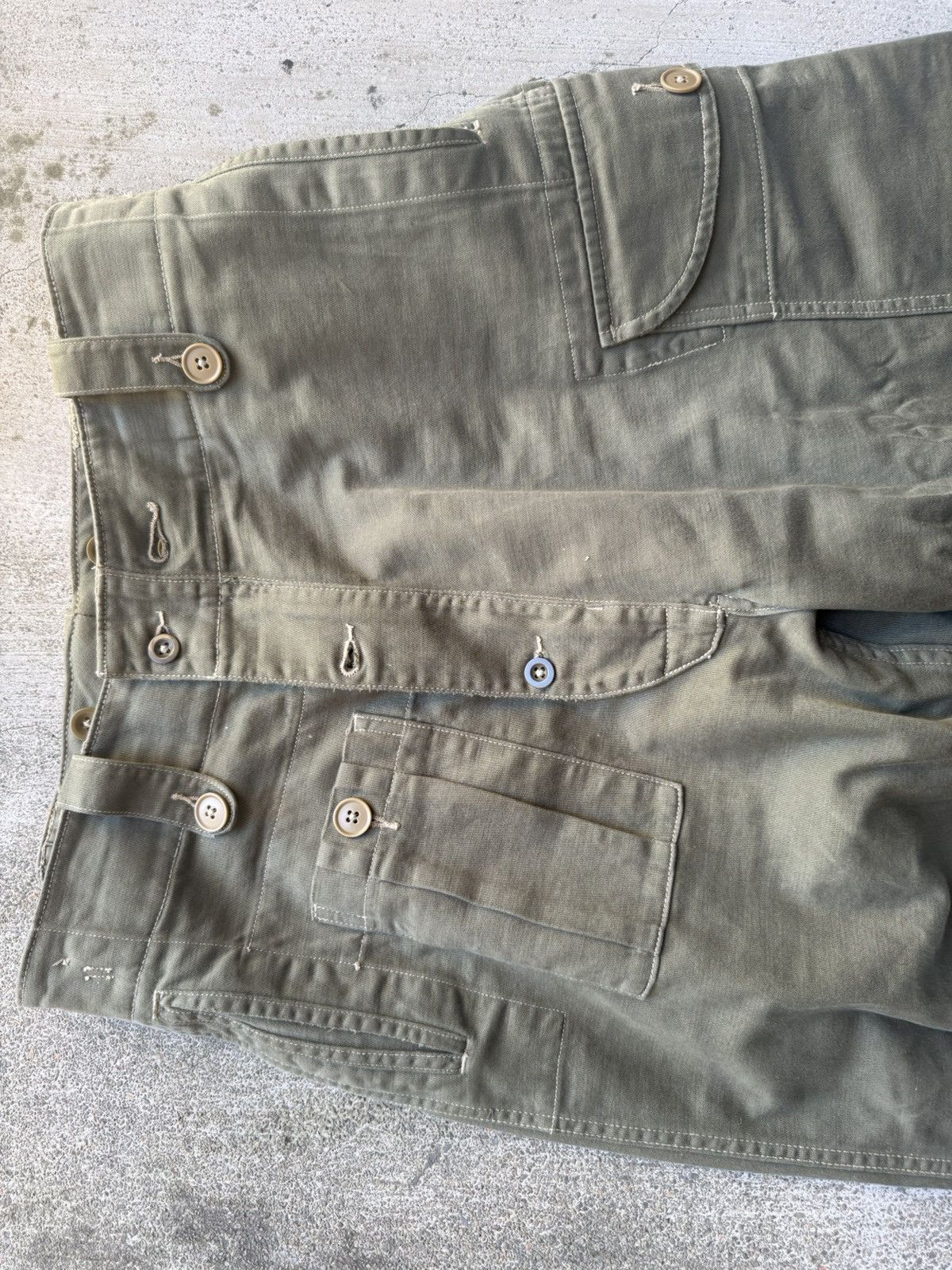 Polo Ralph Lauren 1940 military army hunting skeet cargo relaxed pants Size US 32 / EU 48 - 7 Thumbnail