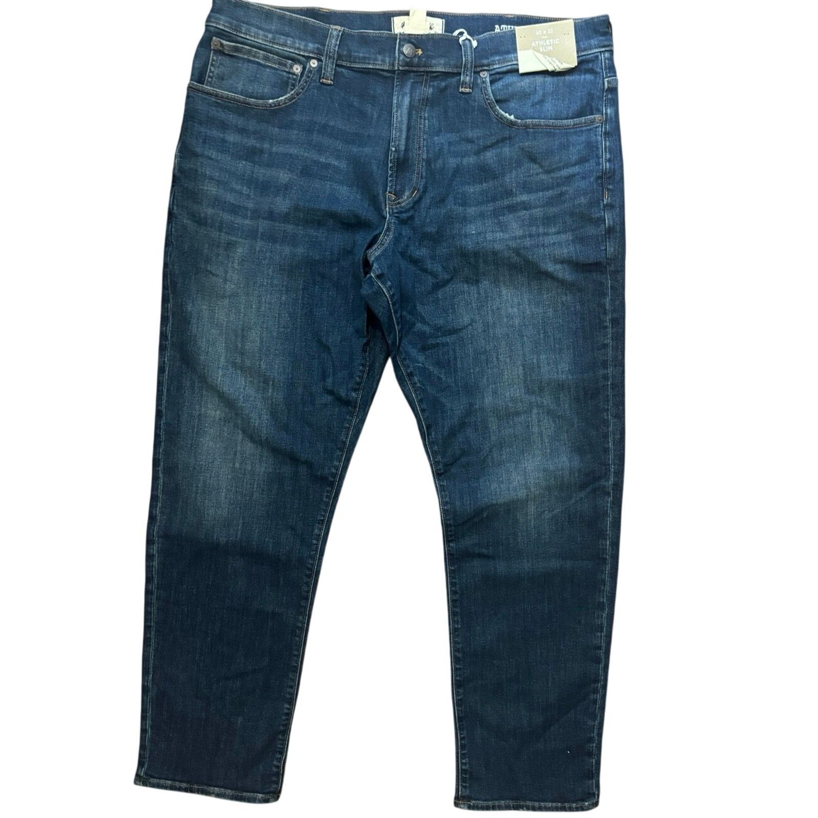 Madewell NWT Madewell Athletic Slim Jeans: COOLMAX Leeward Size 40x32 Size US 40 / EU 56 - 4 Thumbnail