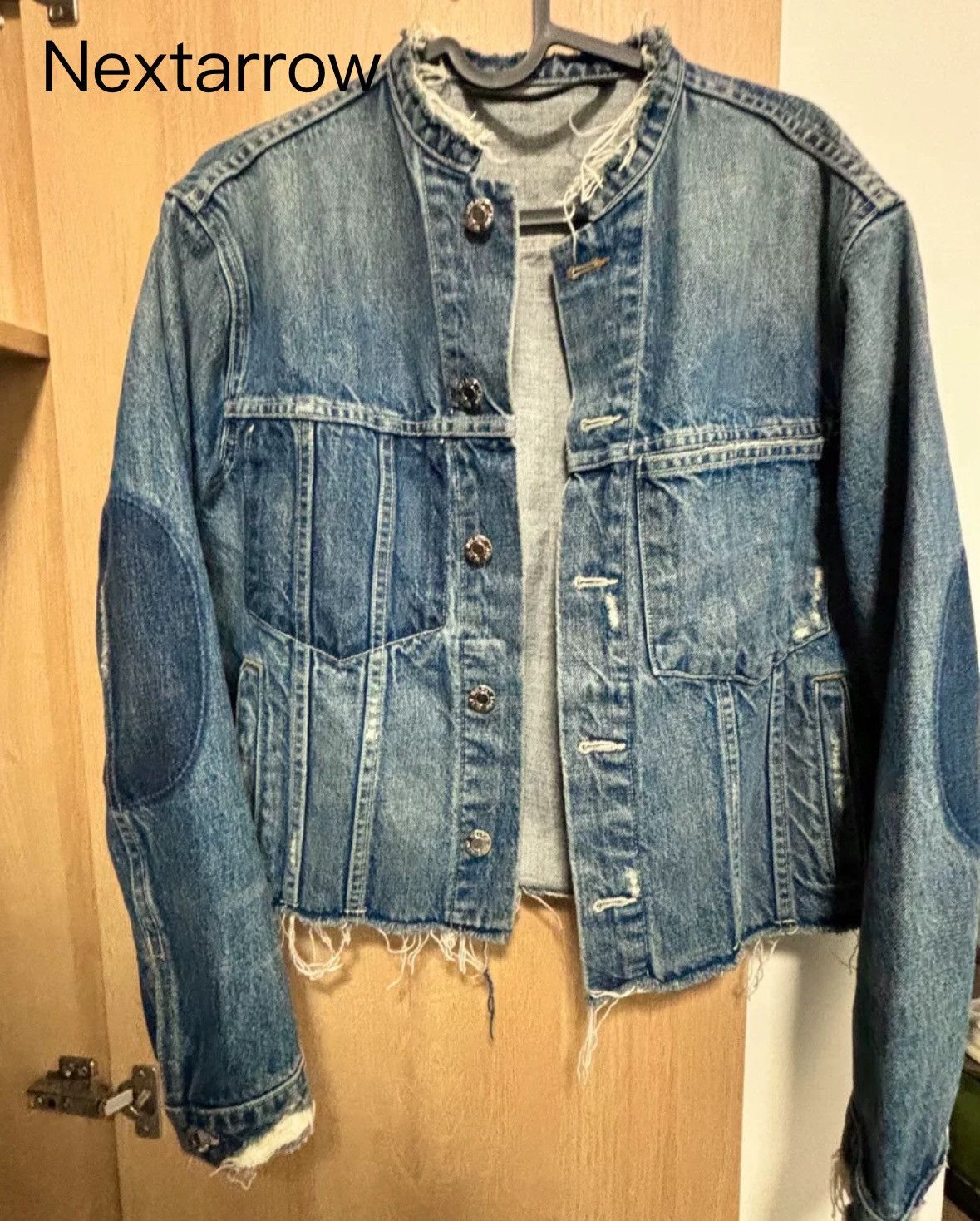 Helmut Lang Helmut Lang destroys denim jacket 2412-Nextarrow Size US S / EU 44-46 / 1 - 1 Thumbnail