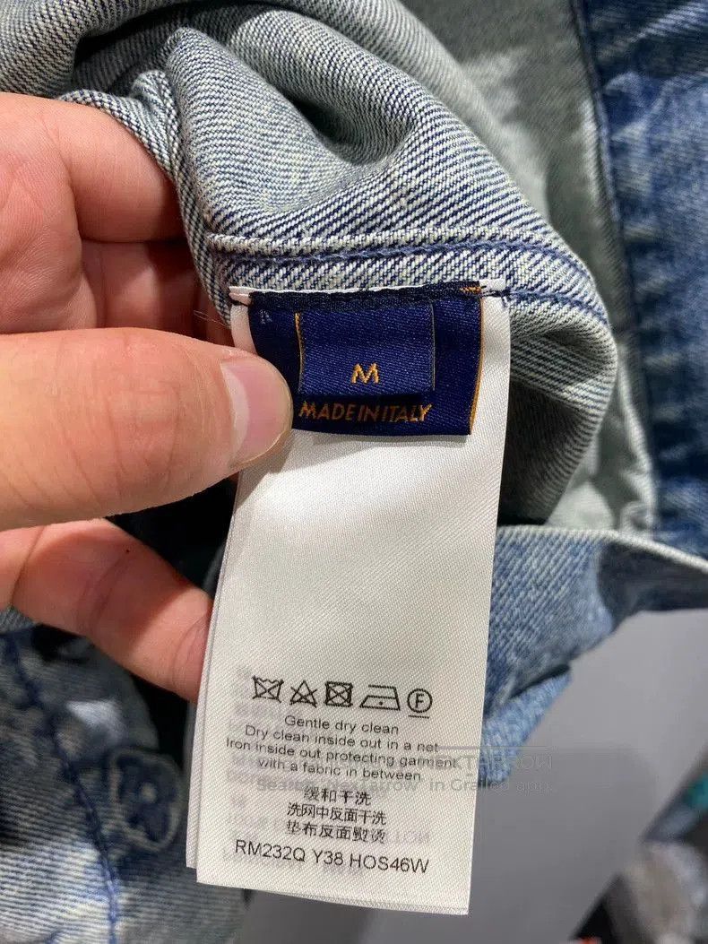 Louis Vuitton Louis Vuitton 23 Denim Relief Shirt. Size US M / EU 48-50 / 2 - 4 Thumbnail