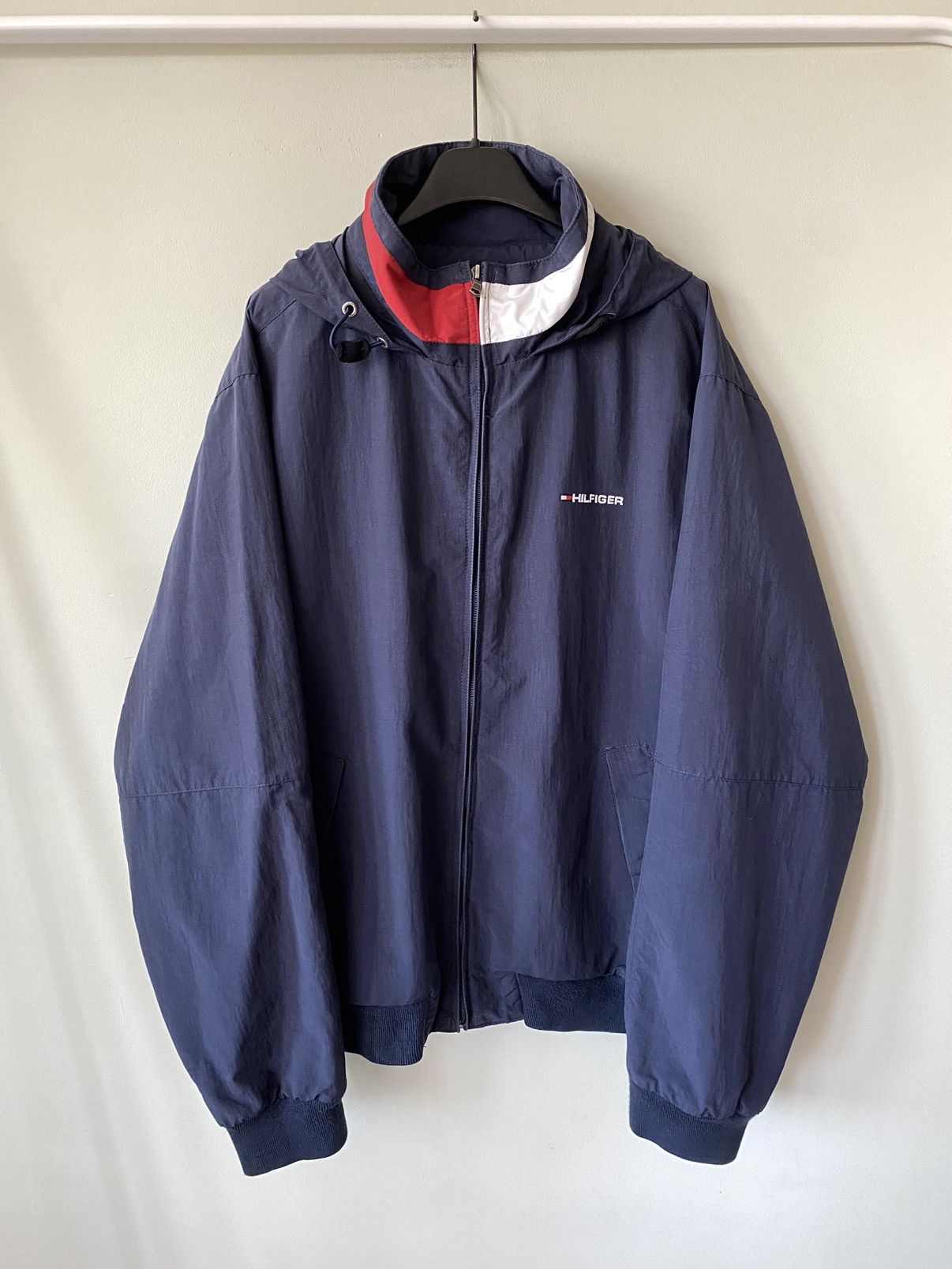 Tommy Hilfiger × Vintage Tommy Hilfiger Vintage Logo hooded jacket Size US M / EU 48-50 / 2 - 1 Thumbnail